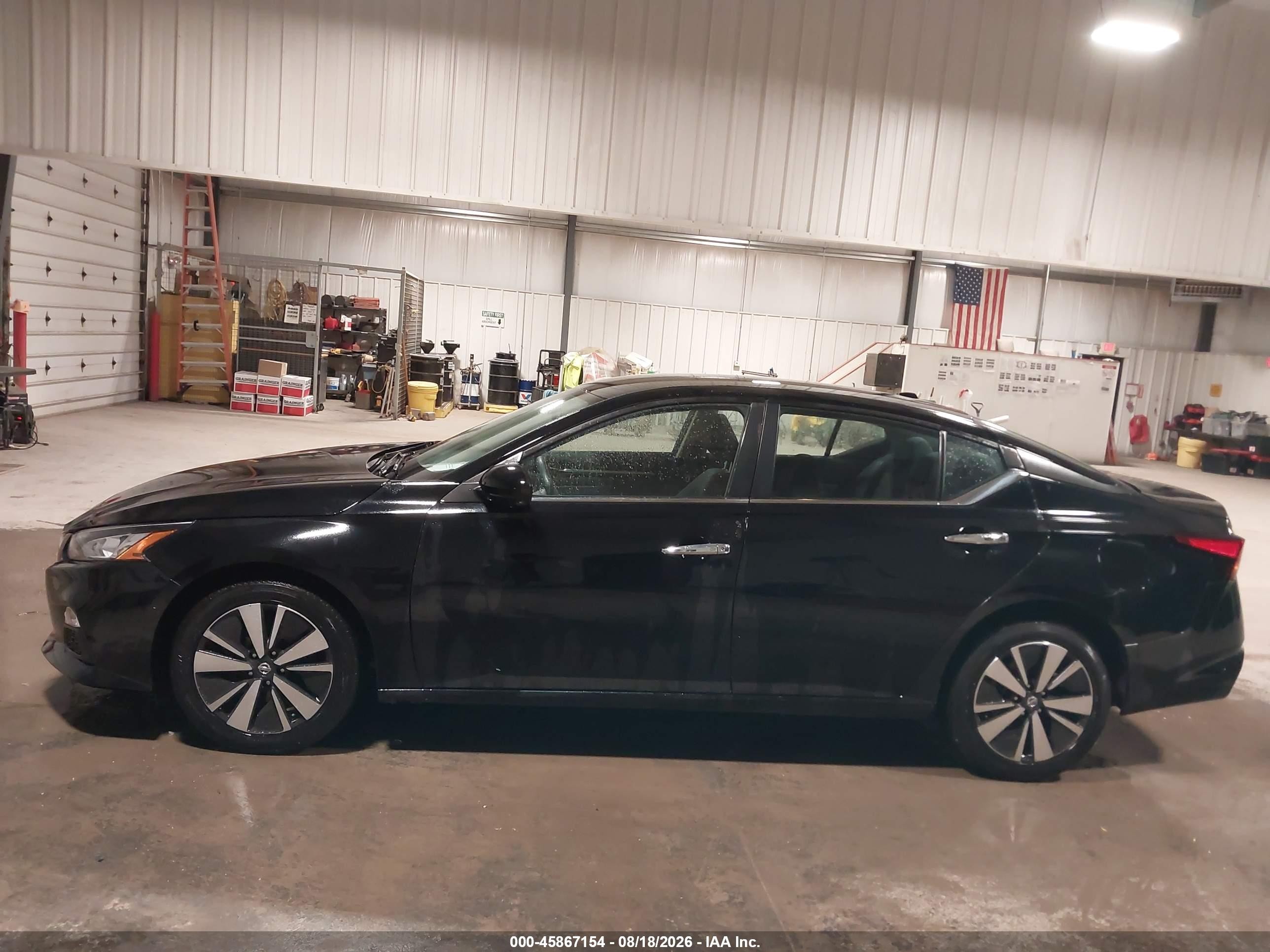 2021 Nissan Altima Sv Intelligent Awd Black vin: 1N4BL4DWXMN410471