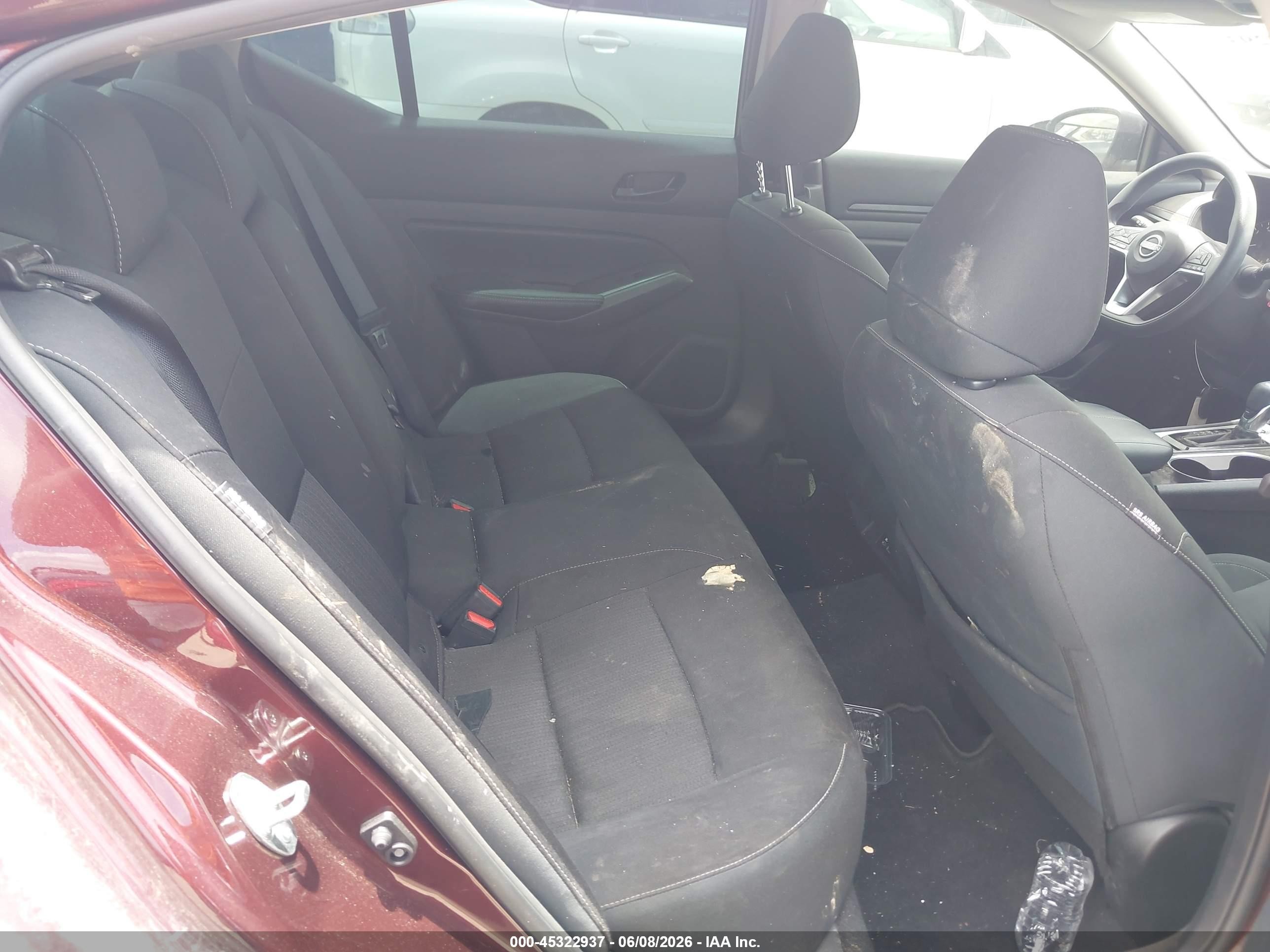 2024 Nissan Altima Sv Intelligent Awd Burgundy vin: 1N4BL4DWXRN411191