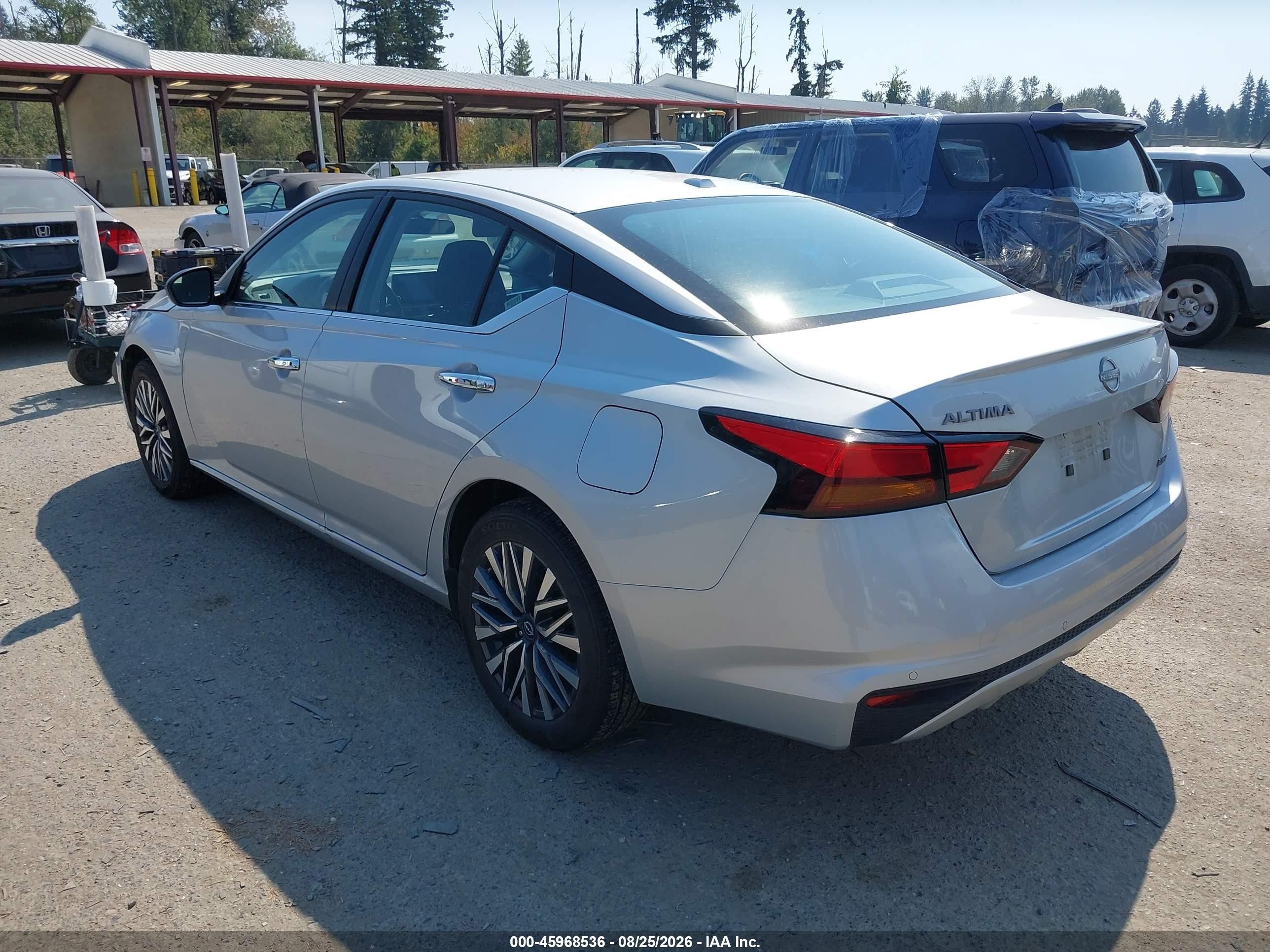 2025 Nissan Altima Sv Awd Silver vin: 1N4BL4DWXSN432886