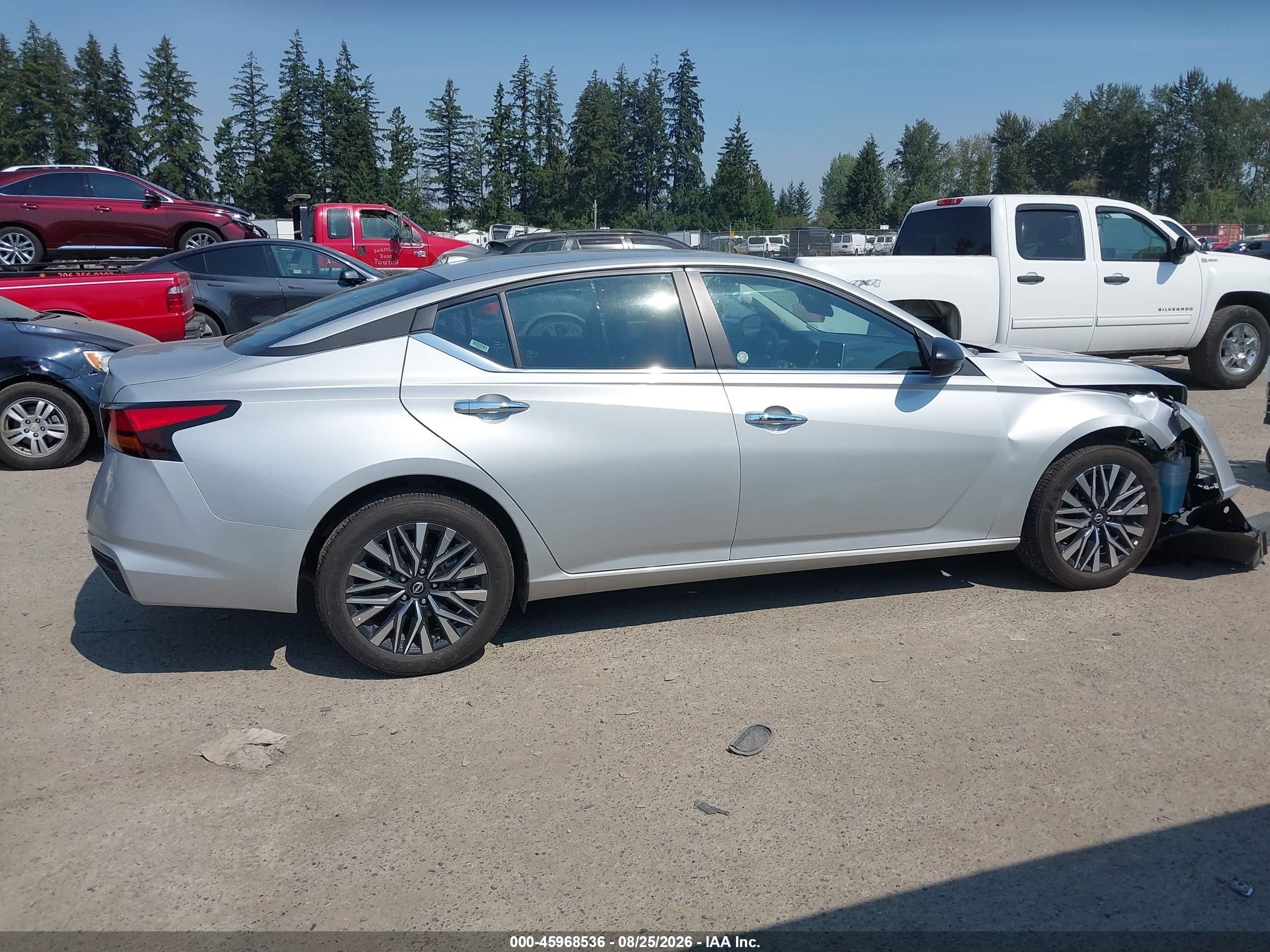 2025 Nissan Altima Sv Awd Silver vin: 1N4BL4DWXSN432886