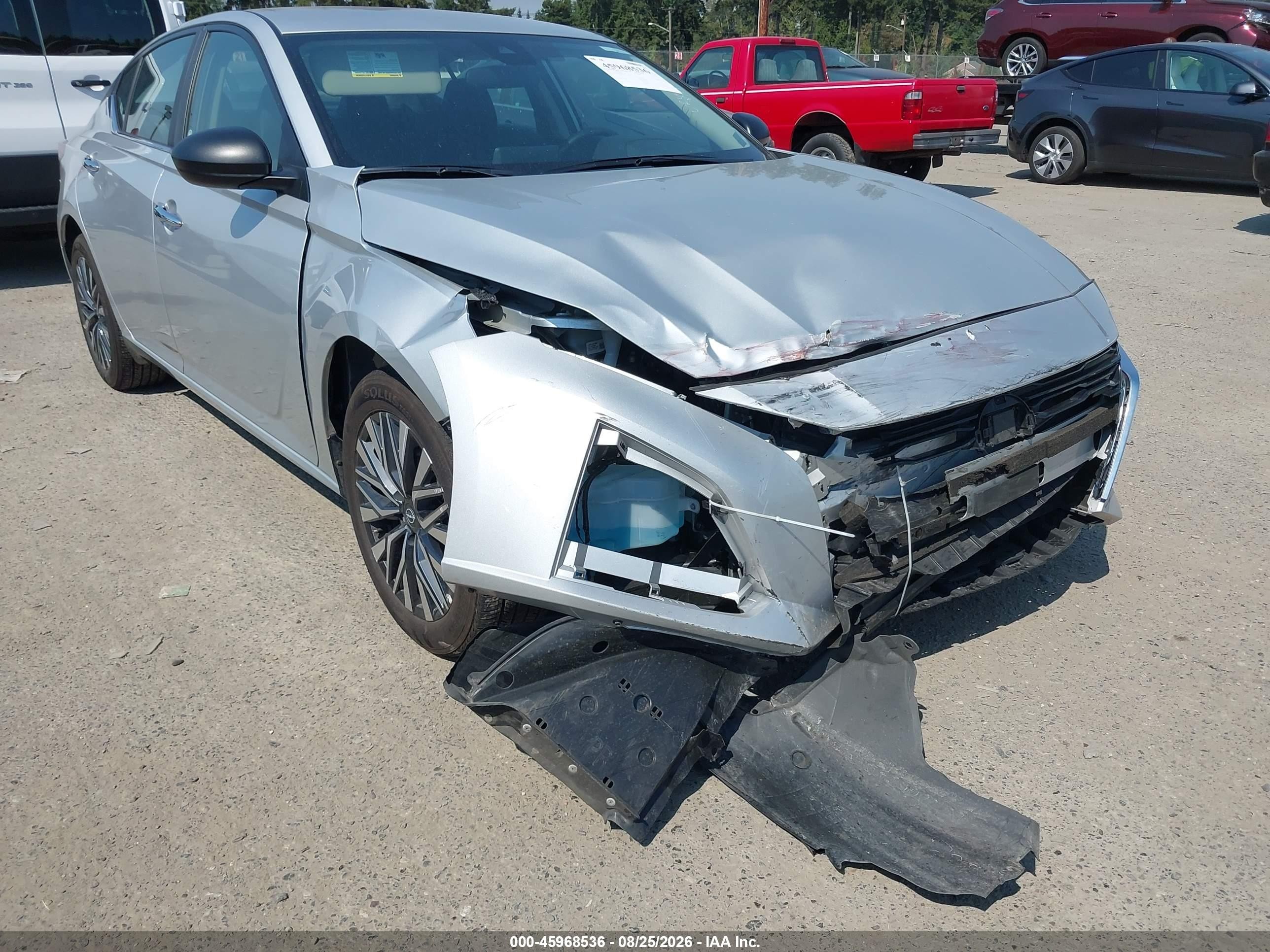 2025 Nissan Altima Sv Awd Silver vin: 1N4BL4DWXSN432886