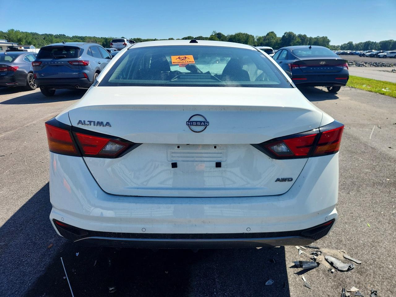 2026 Nissan Altima Sv White vin: 1N4BL4DWXTN334927