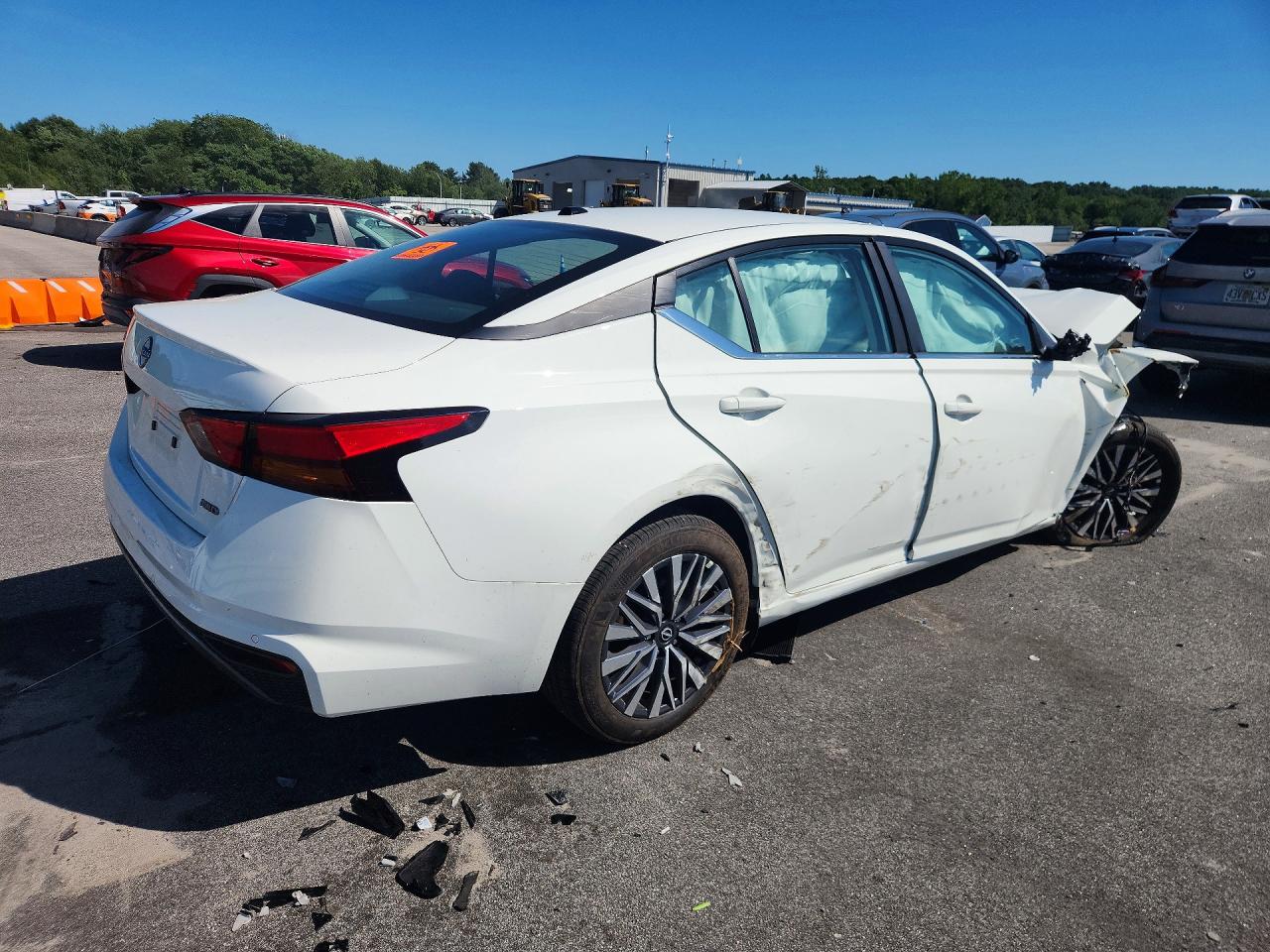 2026 Nissan Altima Sv White vin: 1N4BL4DWXTN334927