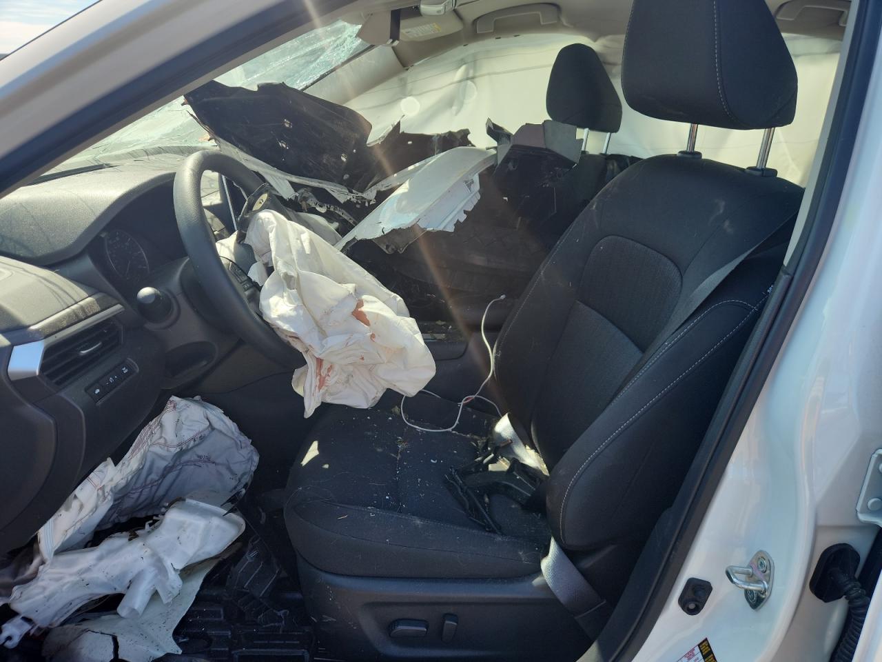 2026 Nissan Altima Sv White vin: 1N4BL4DWXTN334927 Damage: Airbag - Front Left, Deployed, Replacement Required