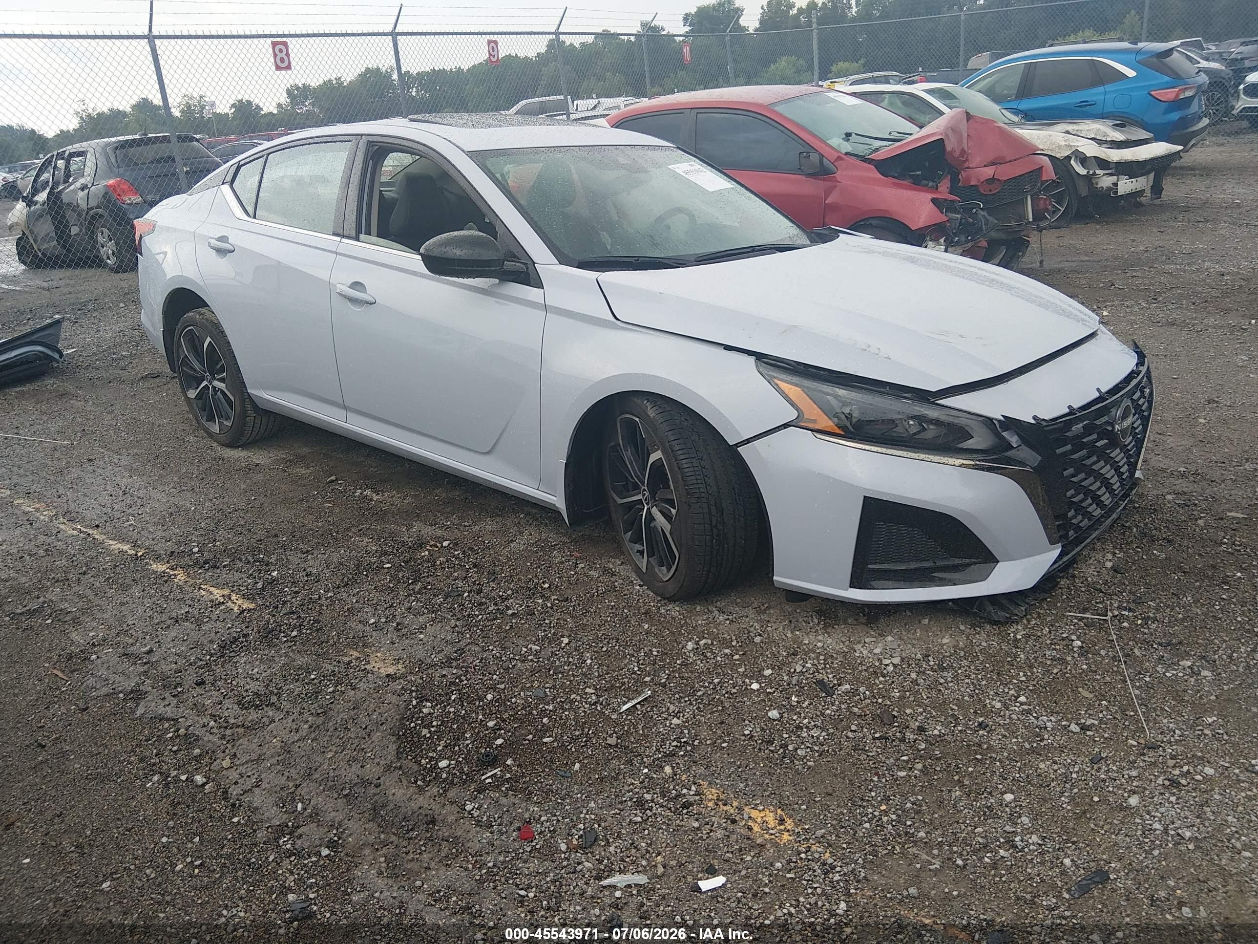 2020 Nissan Altima Sl Fwd Gray vin: 1N4BL4EV0LC156527