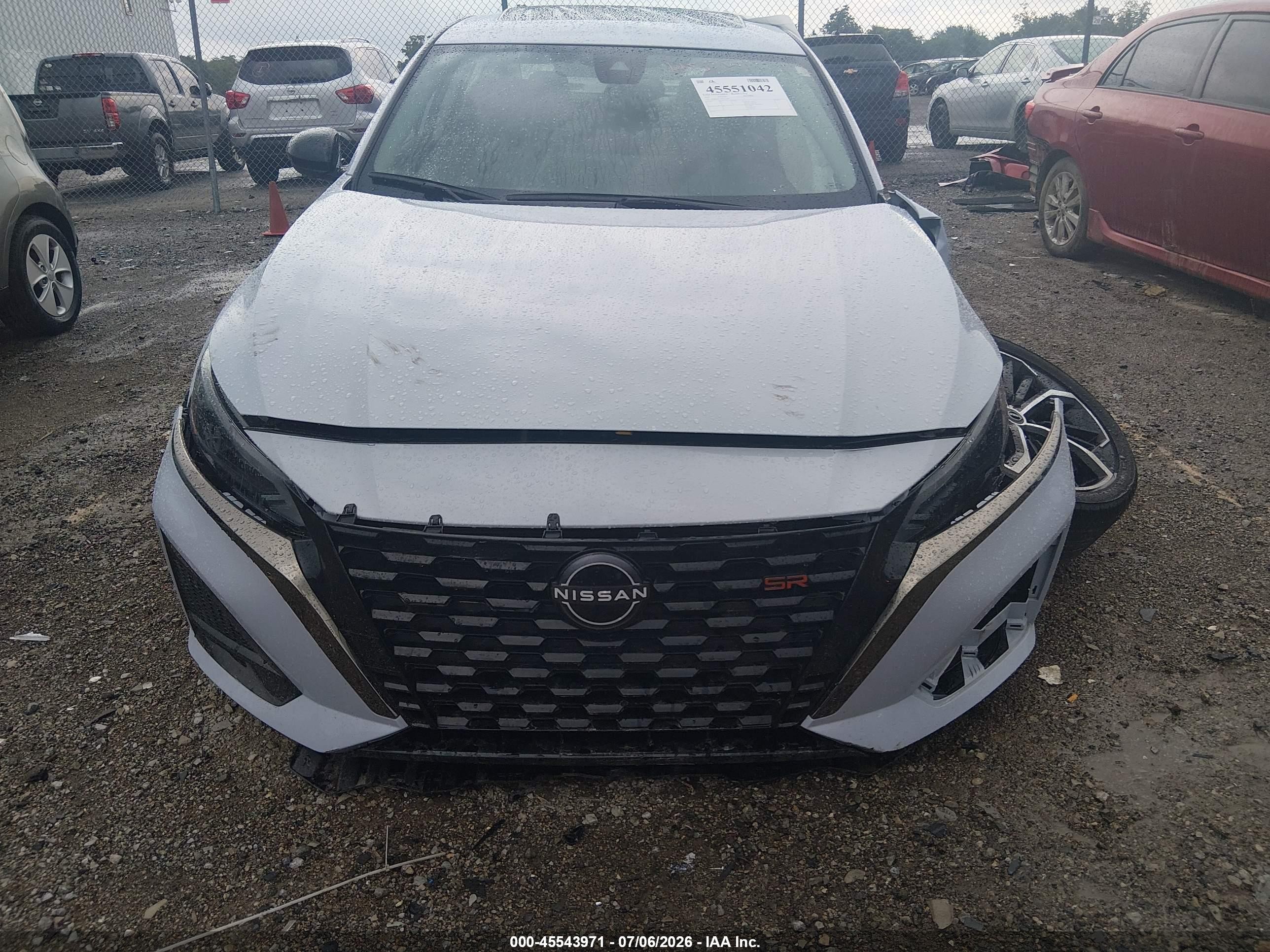 2020 Nissan Altima Sl Fwd Серый vin: 1N4BL4EV0LC156527