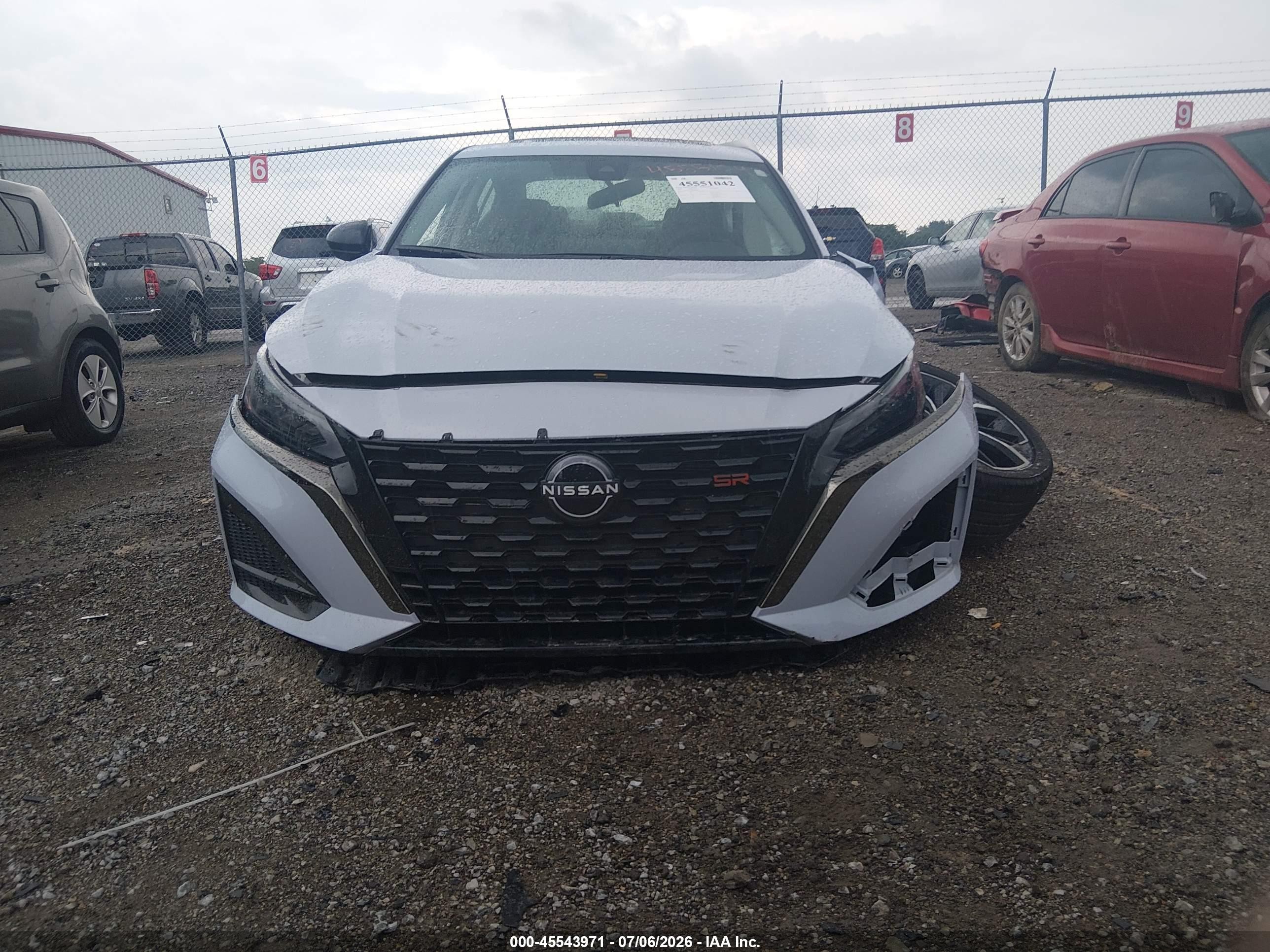 2020 Nissan Altima Sl Fwd Серый vin: 1N4BL4EV0LC156527