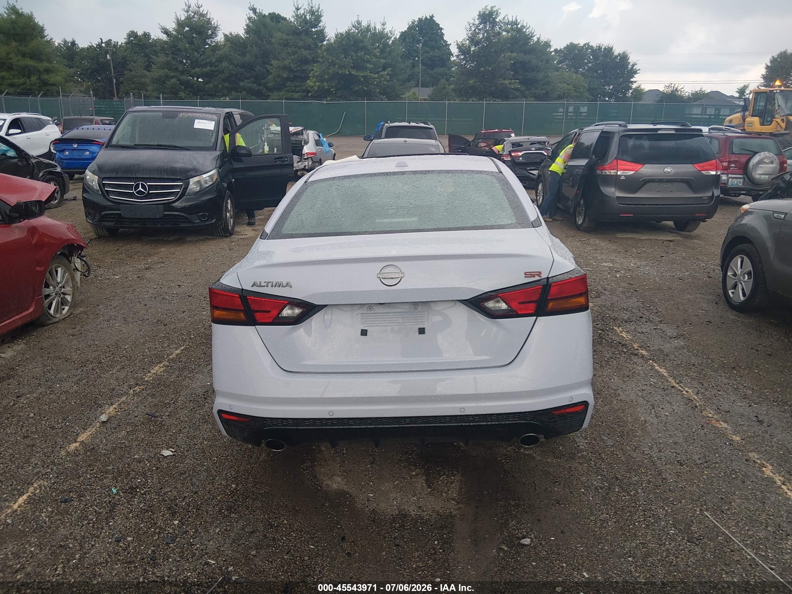 2020 Nissan Altima Sl Fwd Серый vin: 1N4BL4EV0LC156527