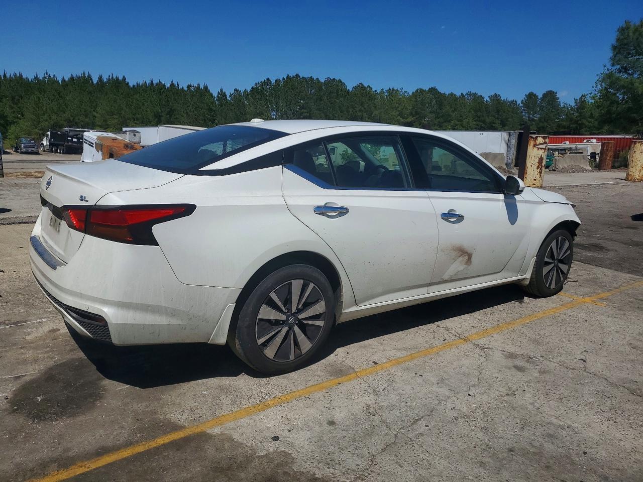2020 Nissan Altima Sl White vin: 1N4BL4EV0LN303255