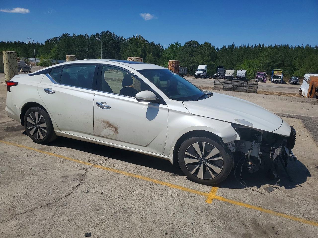 2020 Nissan Altima Sl White vin: 1N4BL4EV0LN303255