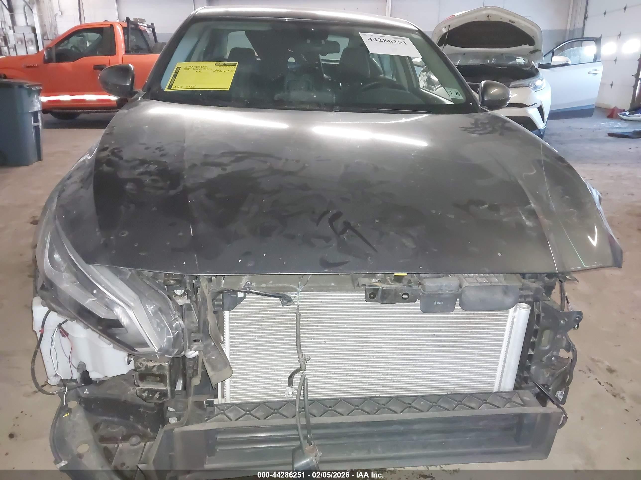 2021 Nissan Altima Sl Fwd Gray vin: 1N4BL4EV0MN339027