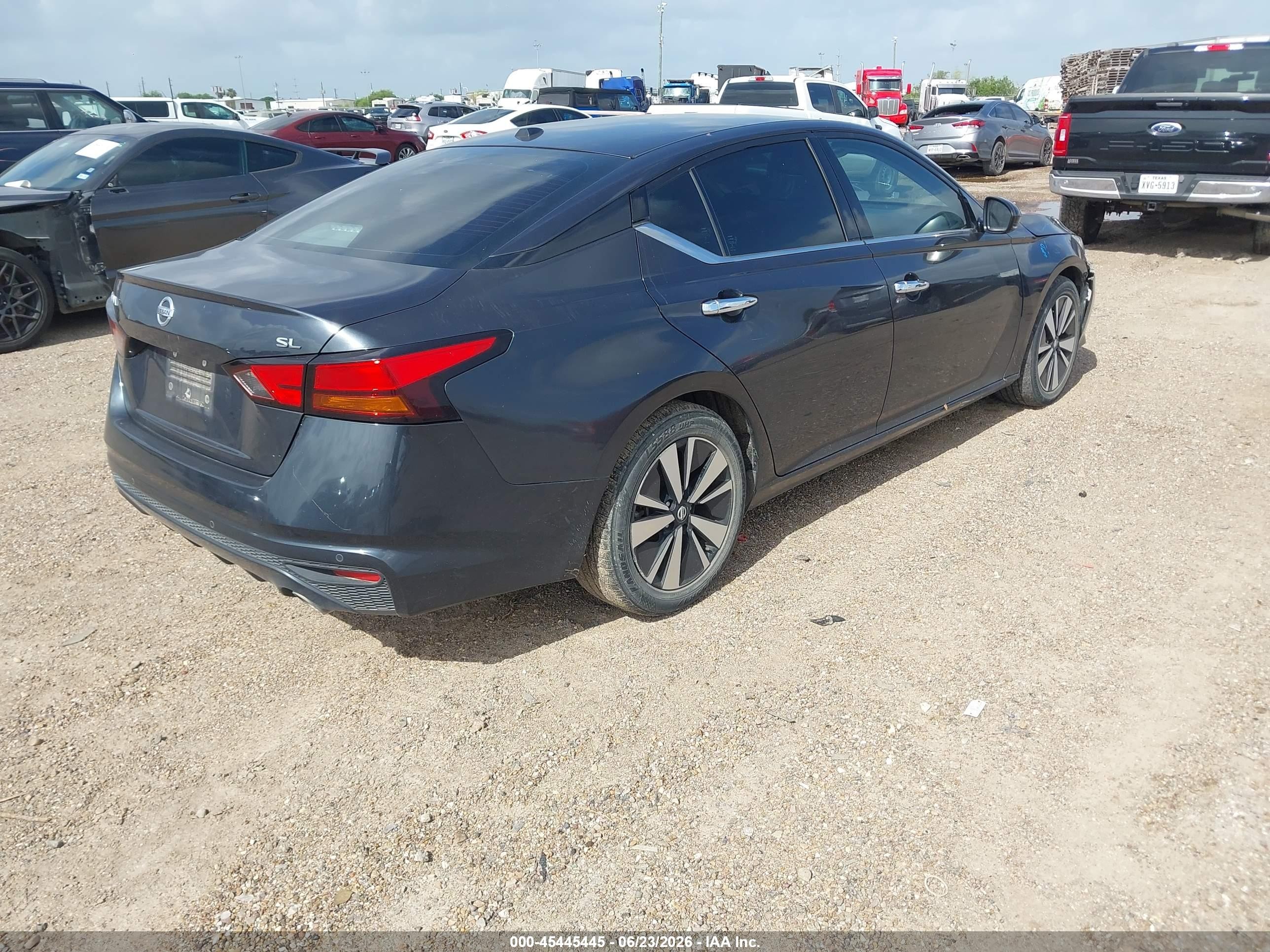 2020 Nissan Altima Sl Fwd Black vin: 1N4BL4EV1LC159209