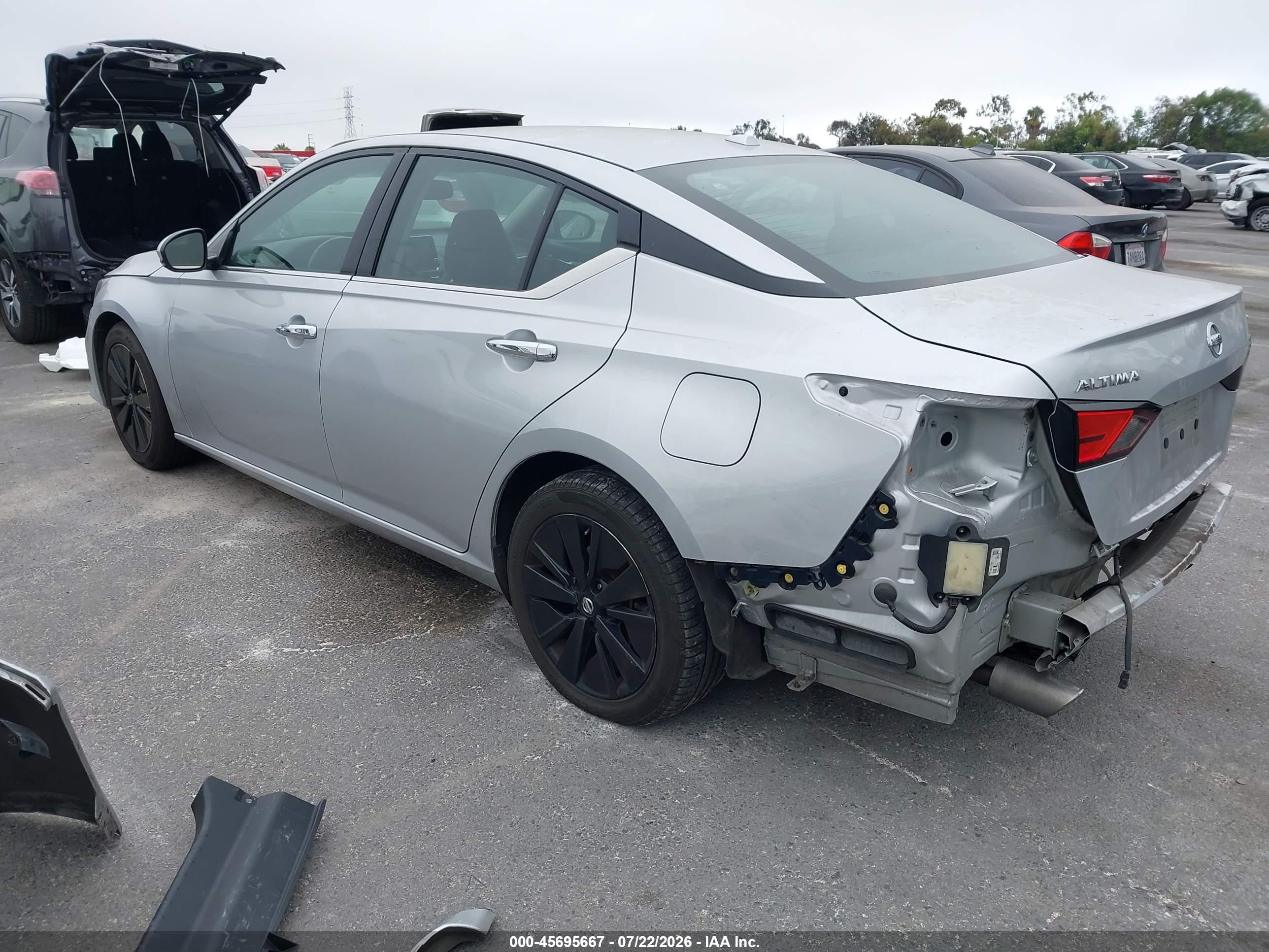 2019 Nissan Altima 2.5 Sl Silver vin: 1N4BL4EV2KC174929