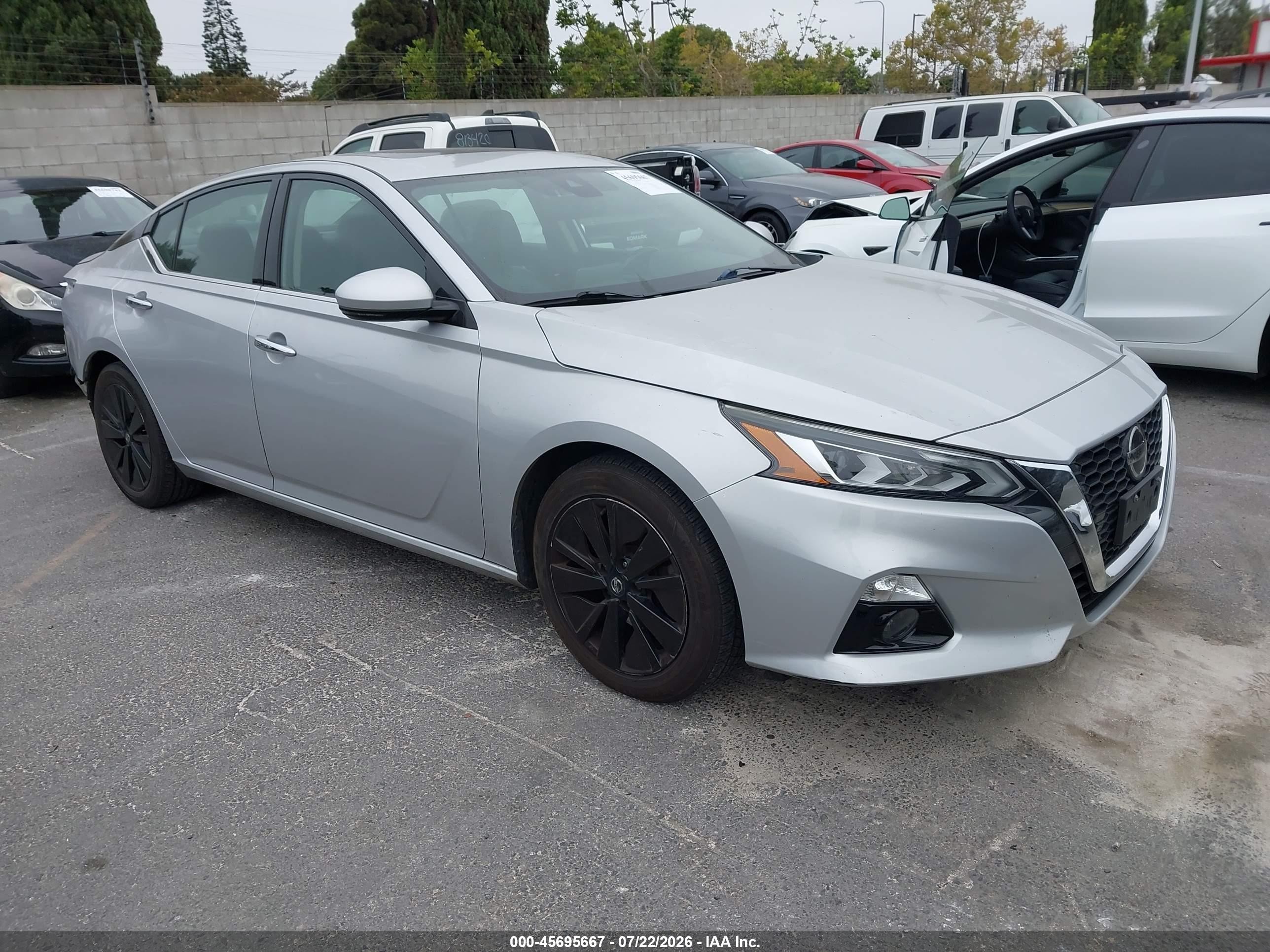 2019 Nissan Altima 2.5 Sl Silver vin: 1N4BL4EV2KC174929