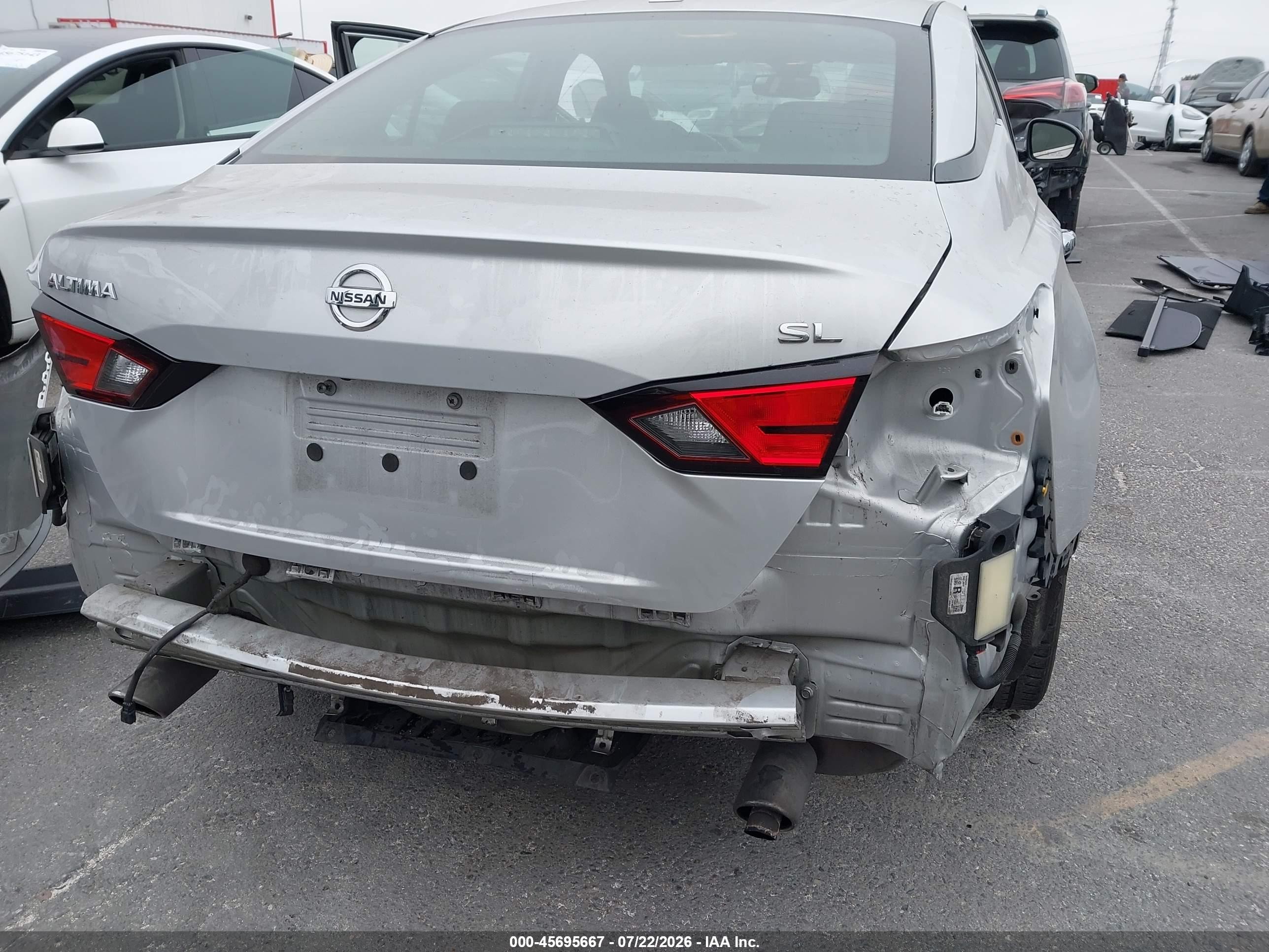 2019 Nissan Altima 2.5 Sl Silver vin: 1N4BL4EV2KC174929