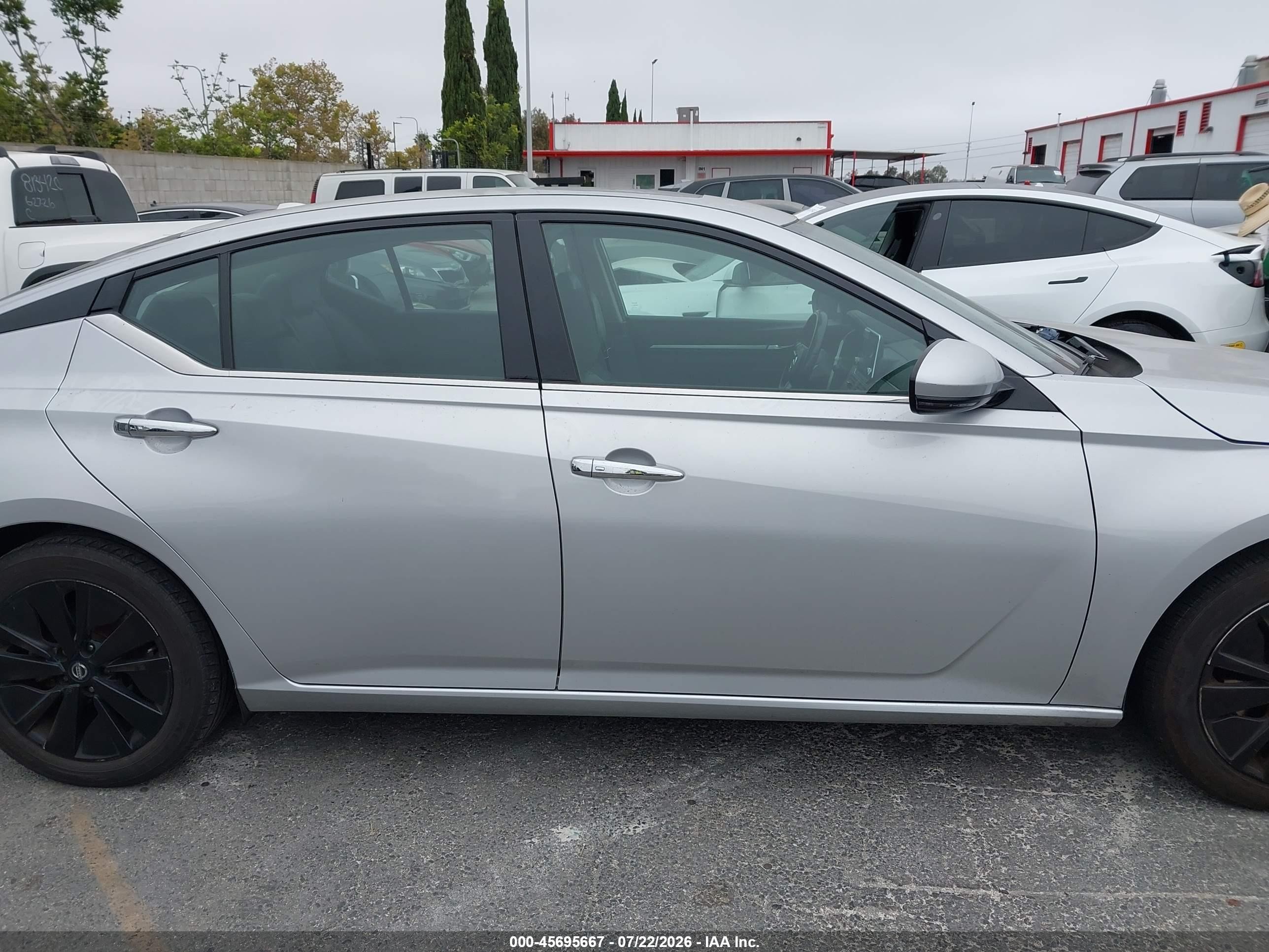 2019 Nissan Altima 2.5 Sl Silver vin: 1N4BL4EV2KC174929