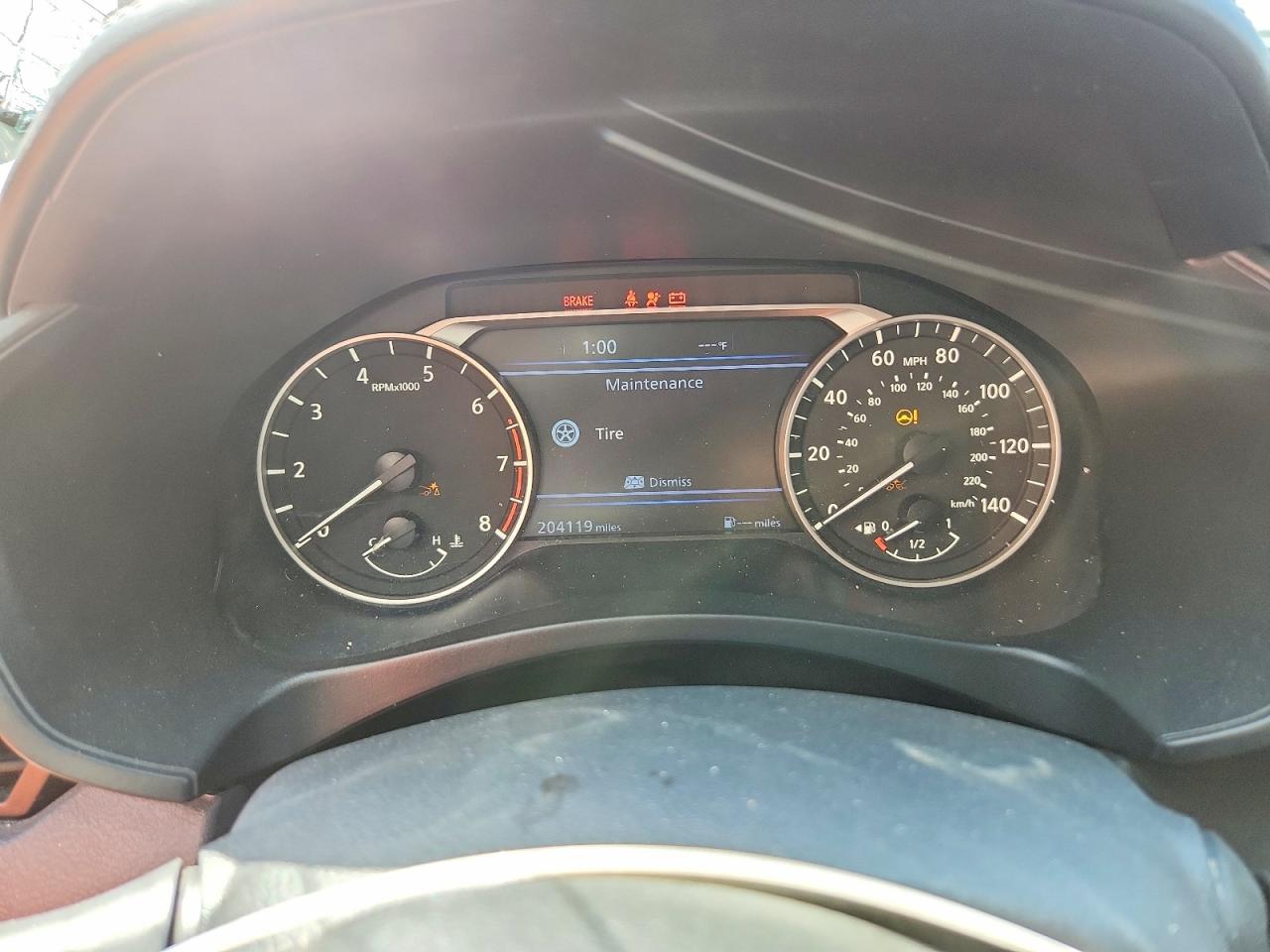 2020 Nissan Altima Sl Черный vin: 1N4BL4EV2LC163141