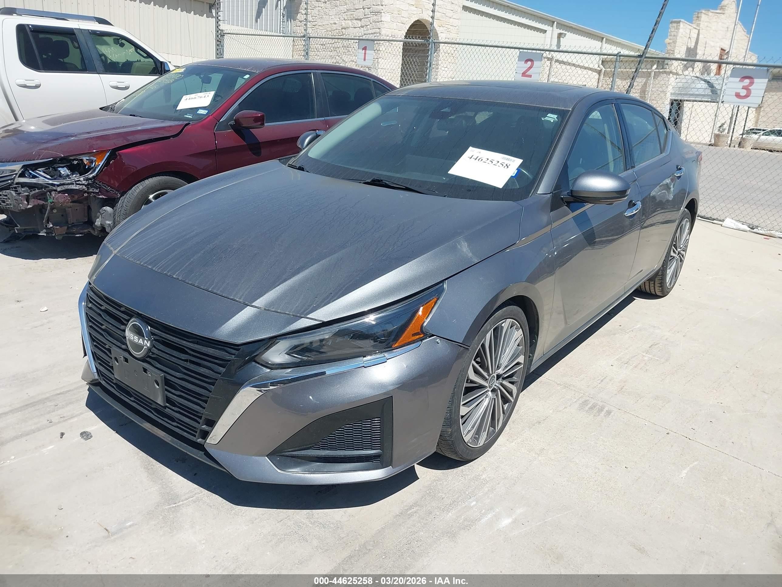 2023 Nissan Altima Sl Fwd Gray vin: 1N4BL4EV2PN346260
