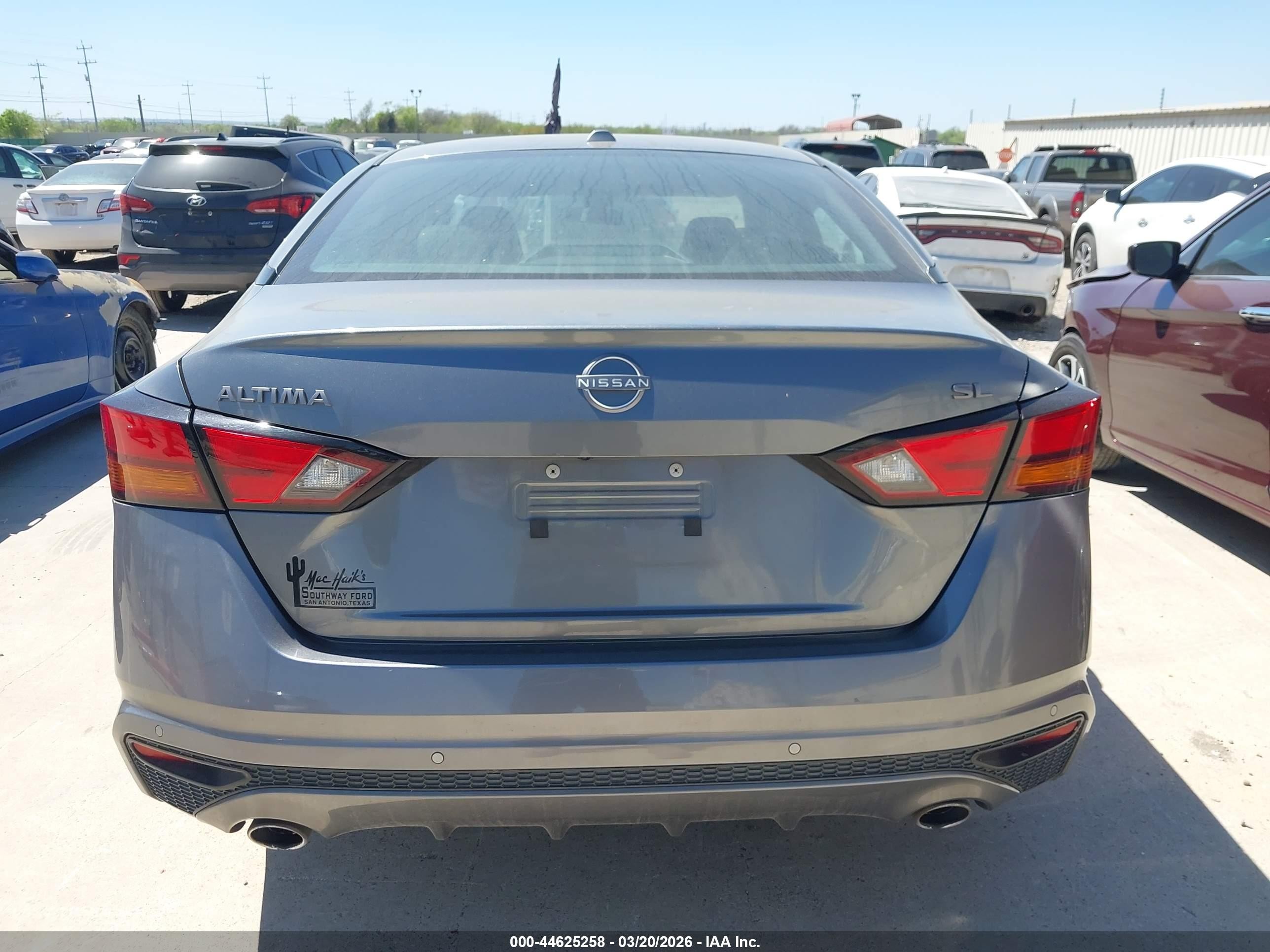 2023 Nissan Altima Sl Fwd Gray vin: 1N4BL4EV2PN346260