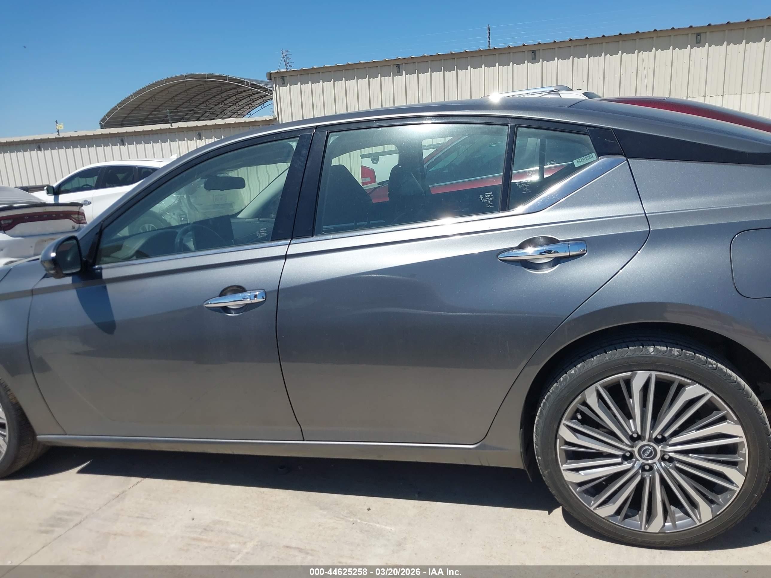 2023 Nissan Altima Sl Fwd Gray vin: 1N4BL4EV2PN346260