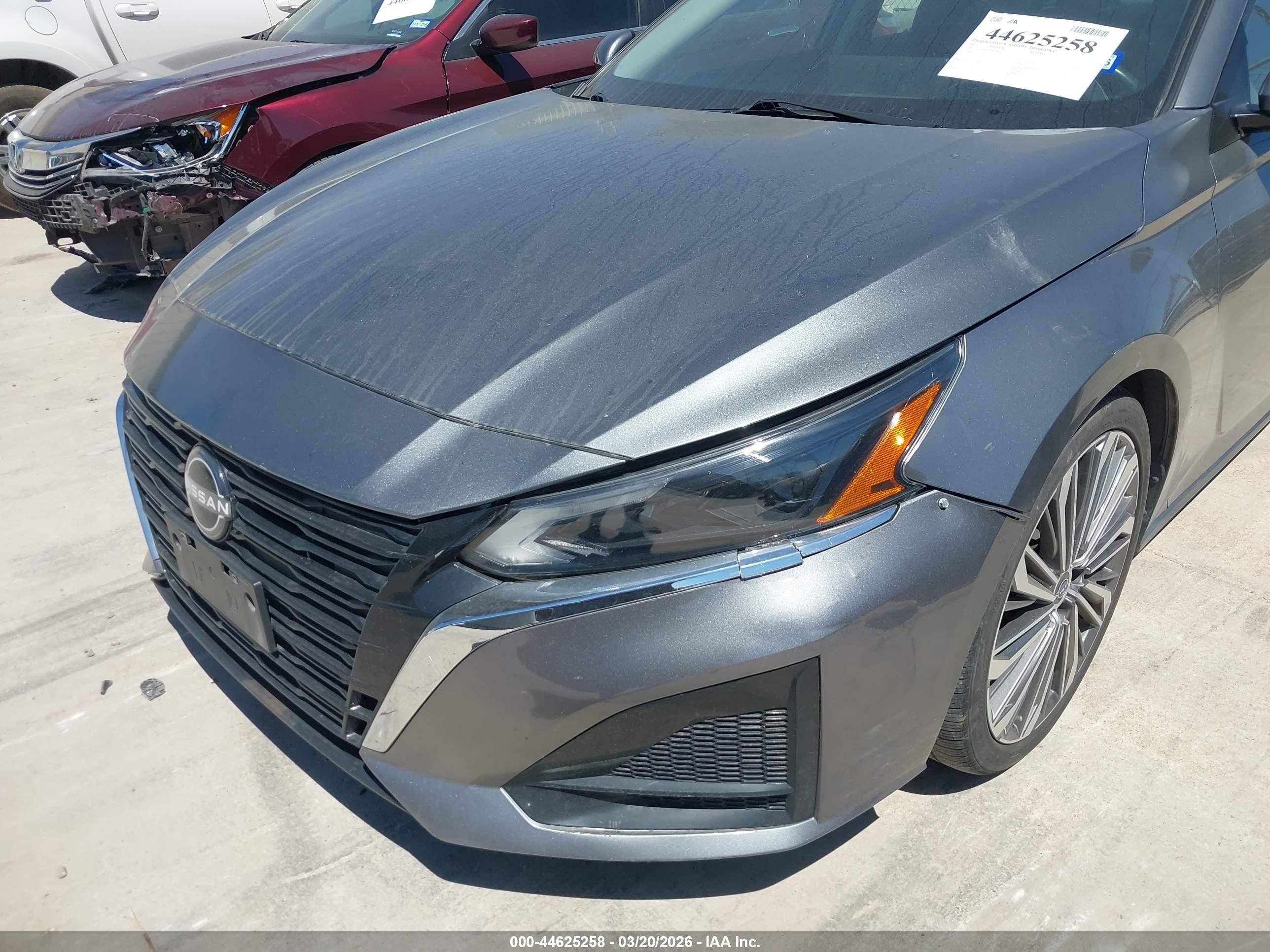 2023 Nissan Altima Sl Fwd Gray vin: 1N4BL4EV2PN346260