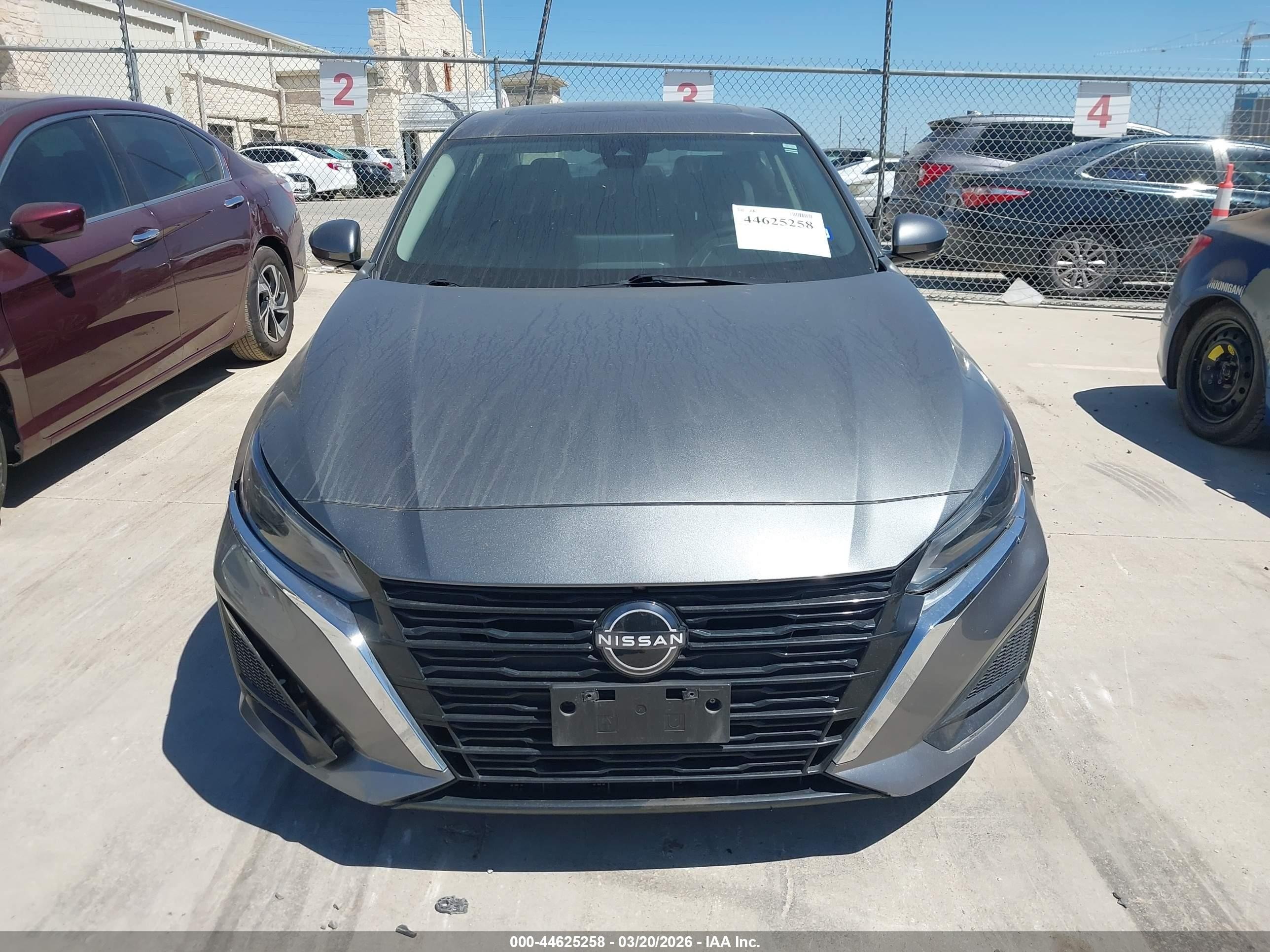 2023 Nissan Altima Sl Fwd Gray vin: 1N4BL4EV2PN346260