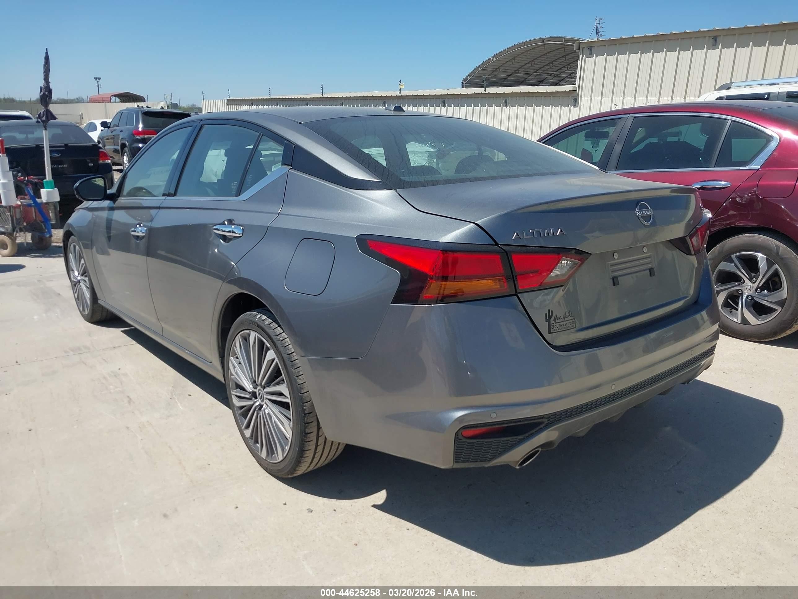 2023 Nissan Altima Sl Fwd Gray vin: 1N4BL4EV2PN346260