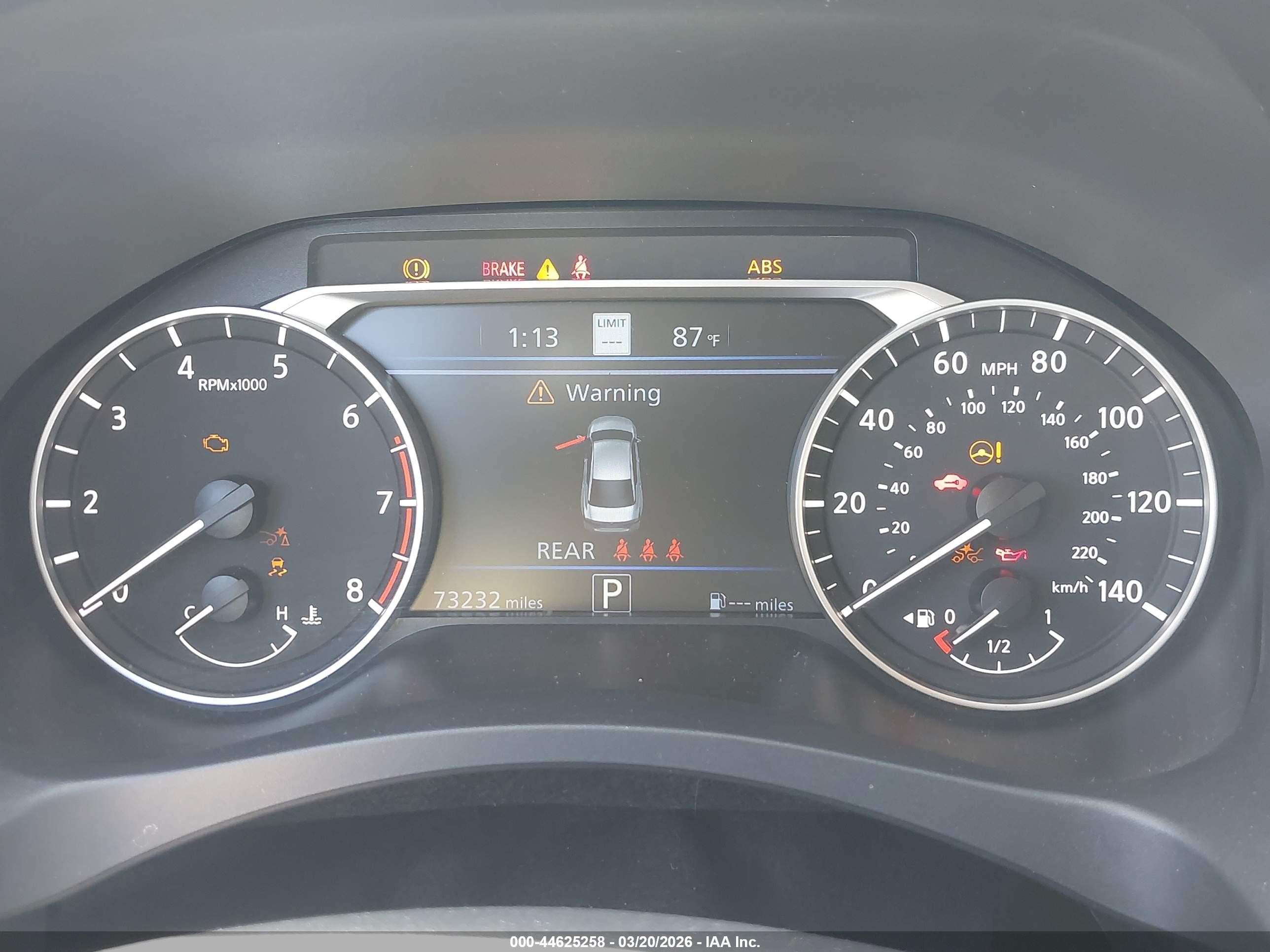 2023 Nissan Altima Sl Fwd Gray vin: 1N4BL4EV2PN346260