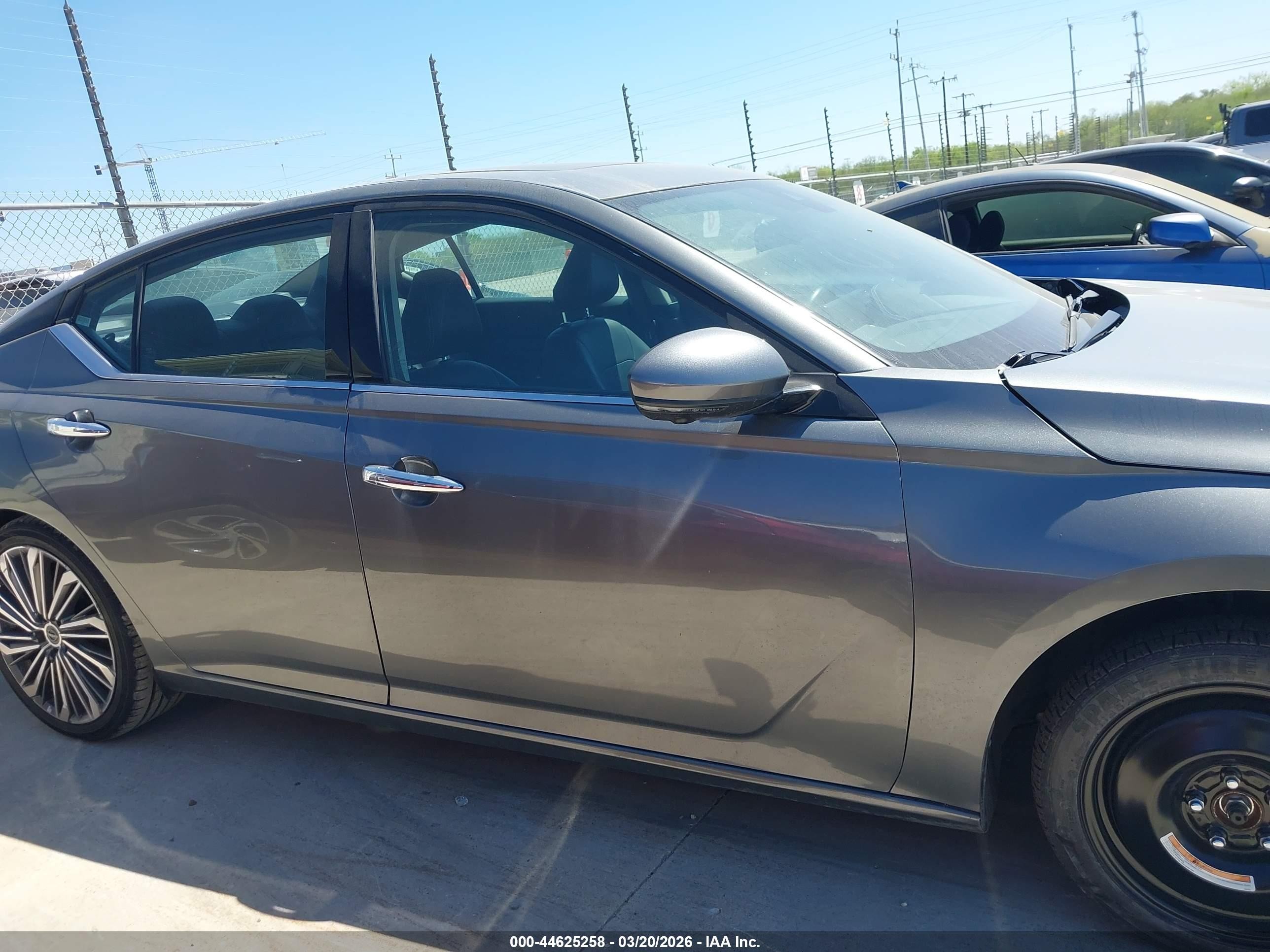 2023 Nissan Altima Sl Fwd Gray vin: 1N4BL4EV2PN346260