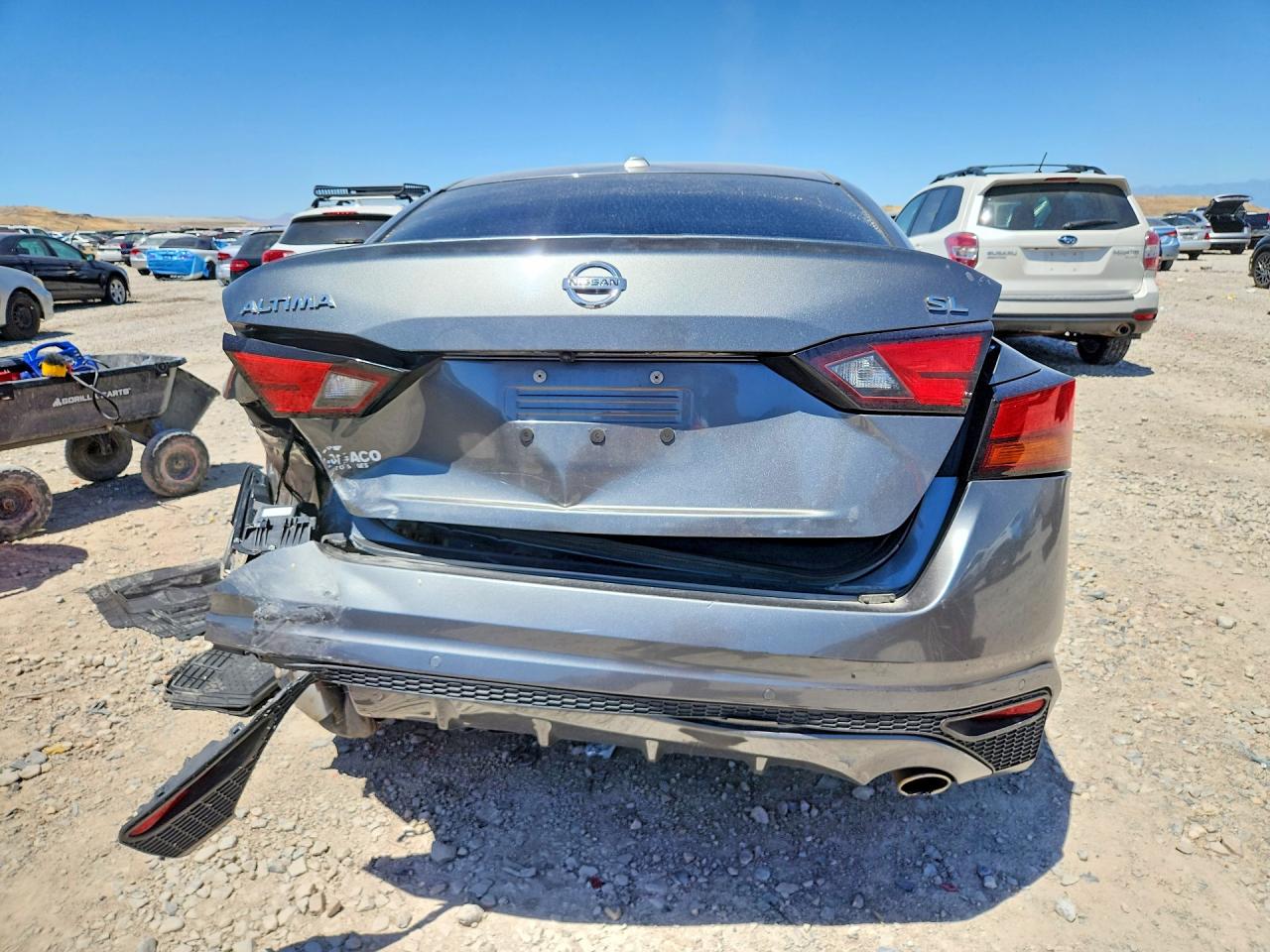 2019 Nissan Altima Sl Charcoal vin: 1N4BL4EV3KC238623
