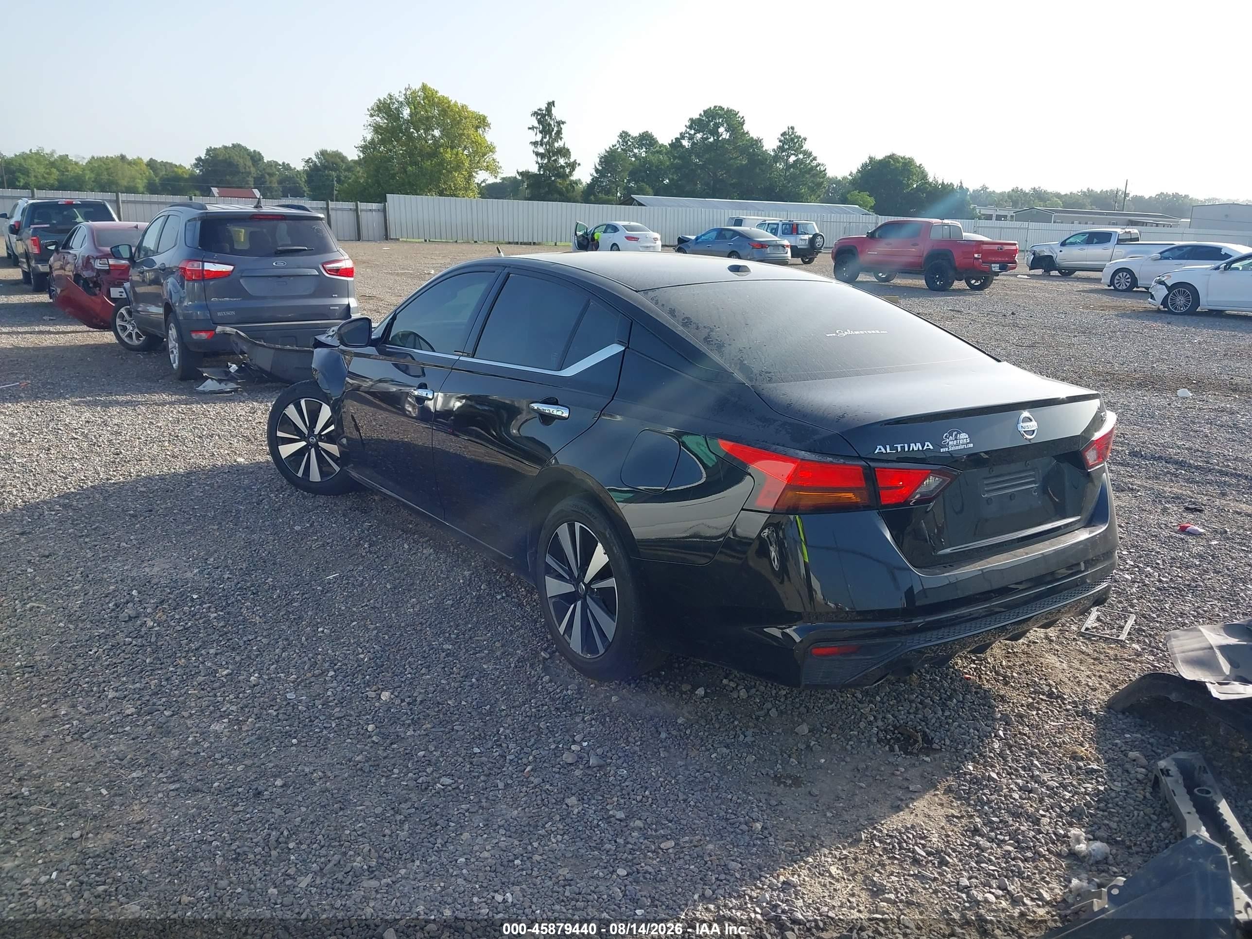 2019 Nissan Altima 2.5 Sl Black vin: 1N4BL4EV3KC241005