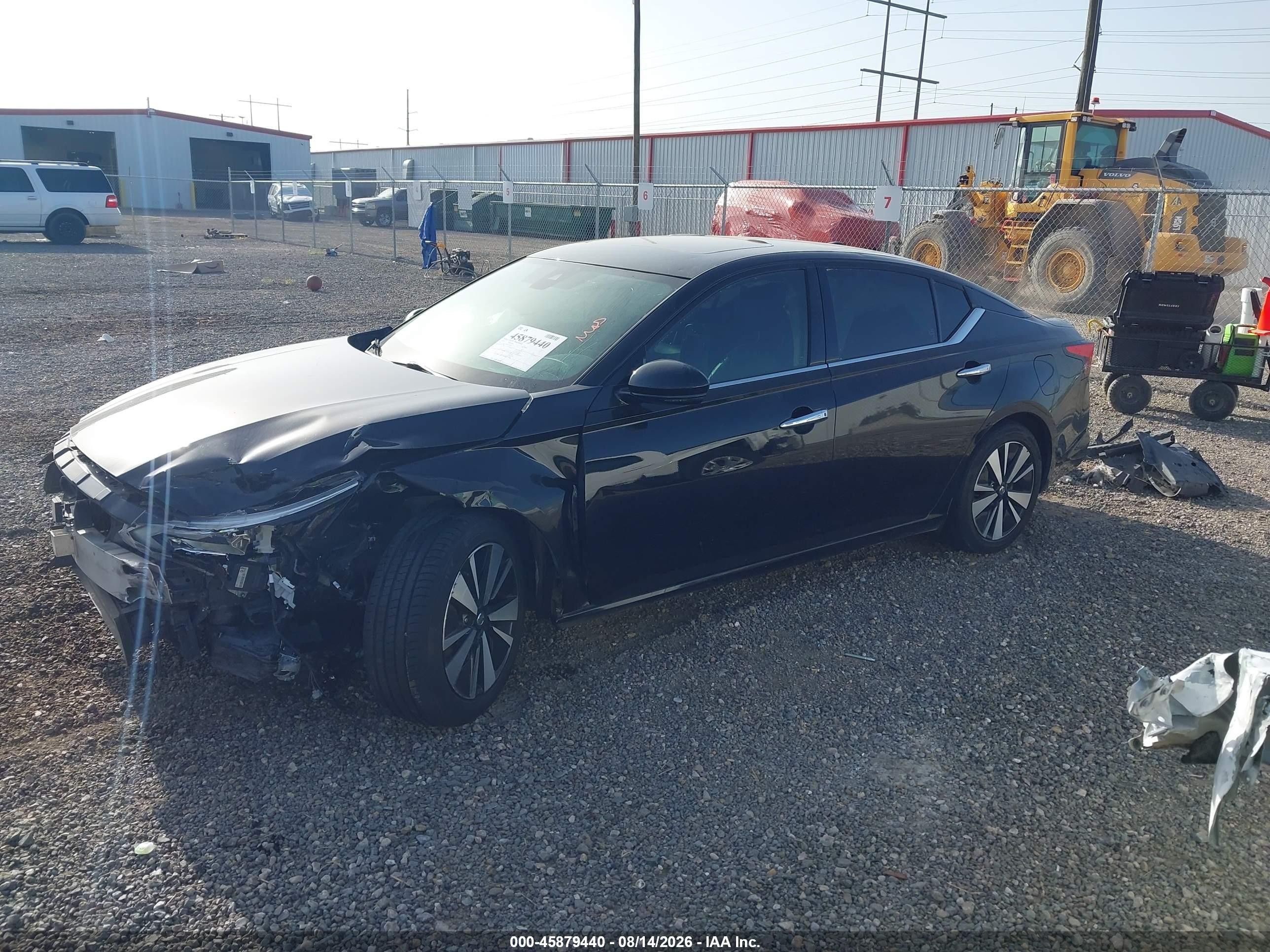 2019 Nissan Altima 2.5 Sl Black vin: 1N4BL4EV3KC241005
