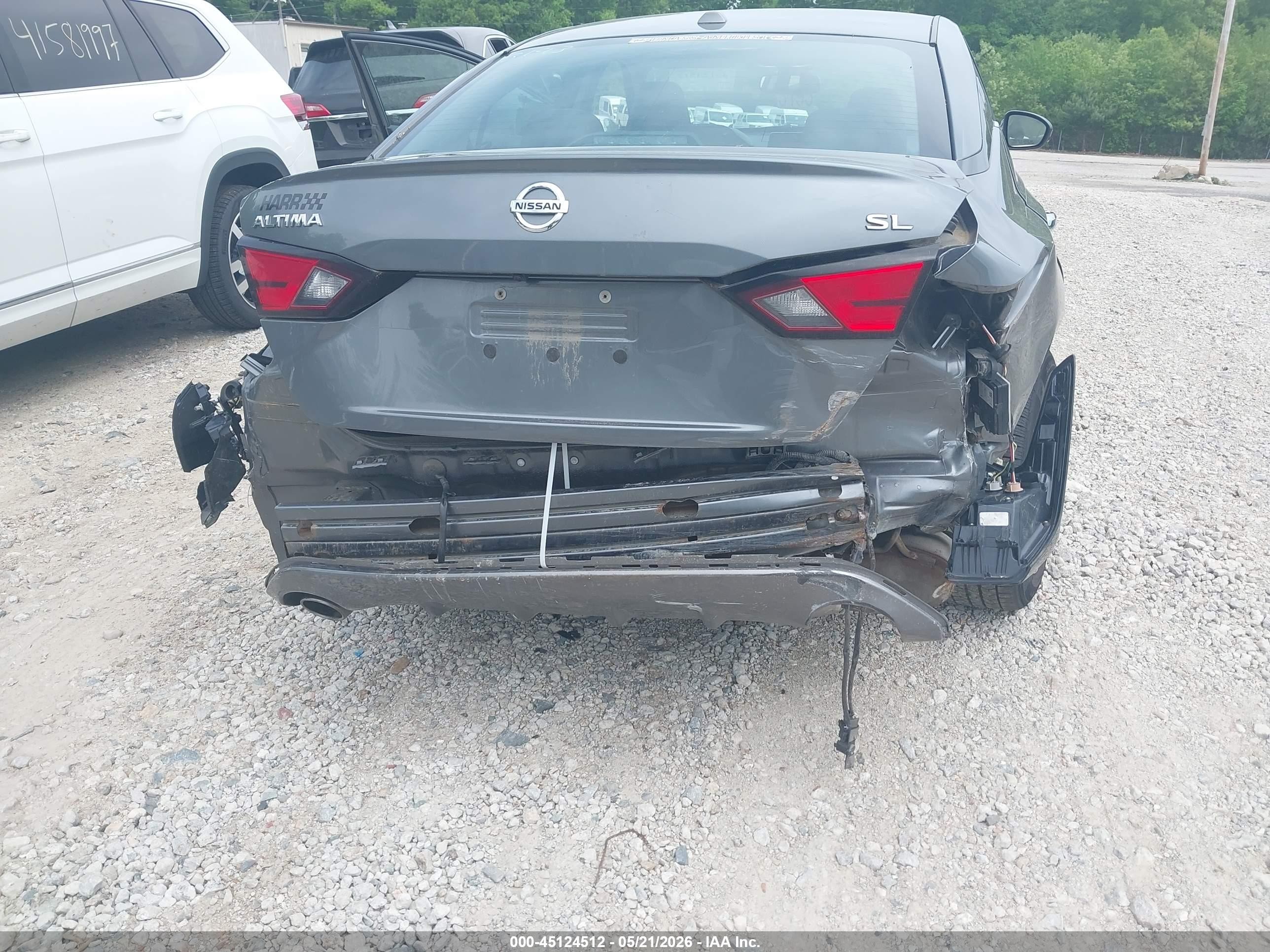 2020 Nissan Altima Sl Fwd Gray vin: 1N4BL4EV3LC158949