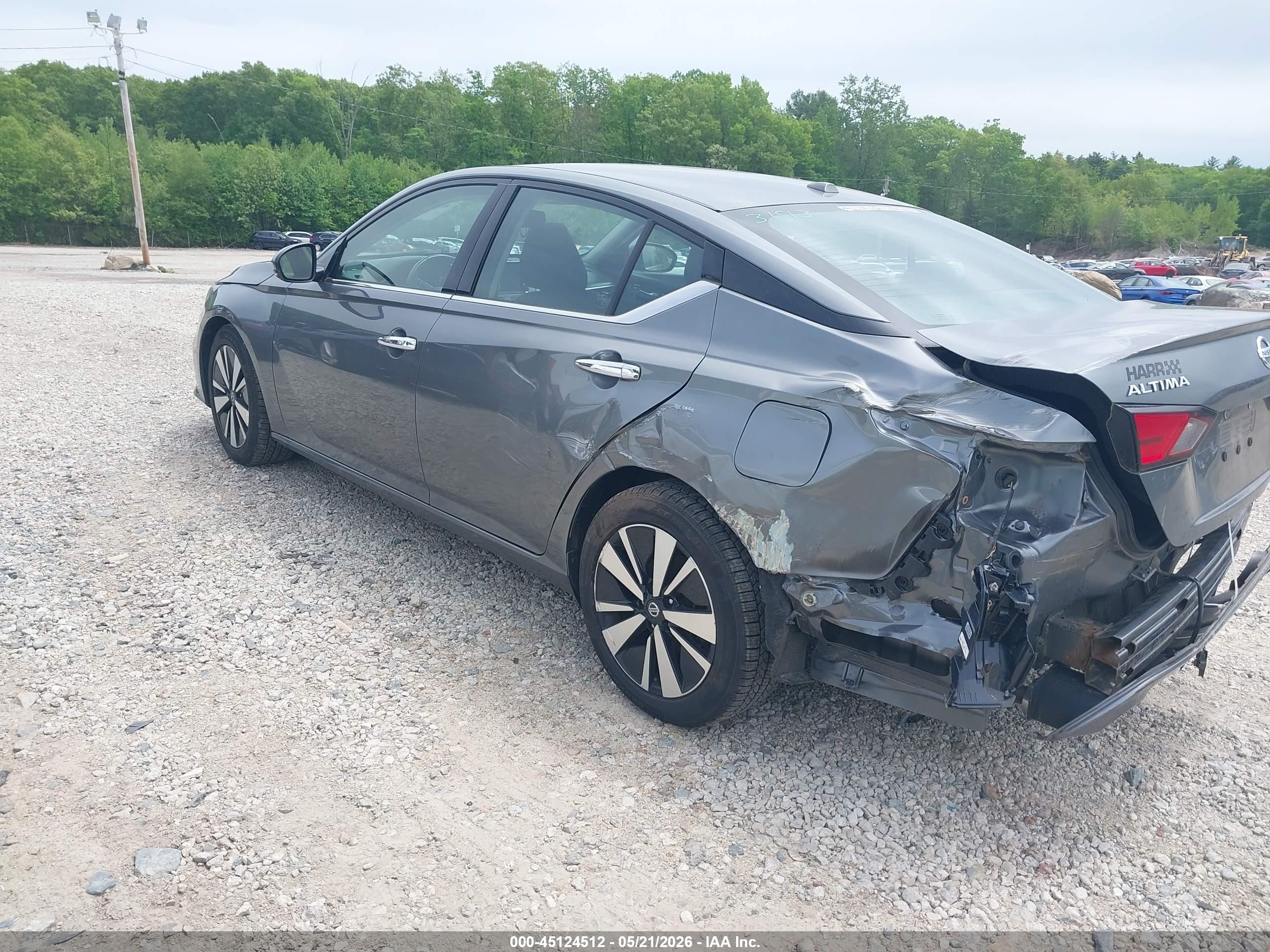 2020 Nissan Altima Sl Fwd Gray vin: 1N4BL4EV3LC158949