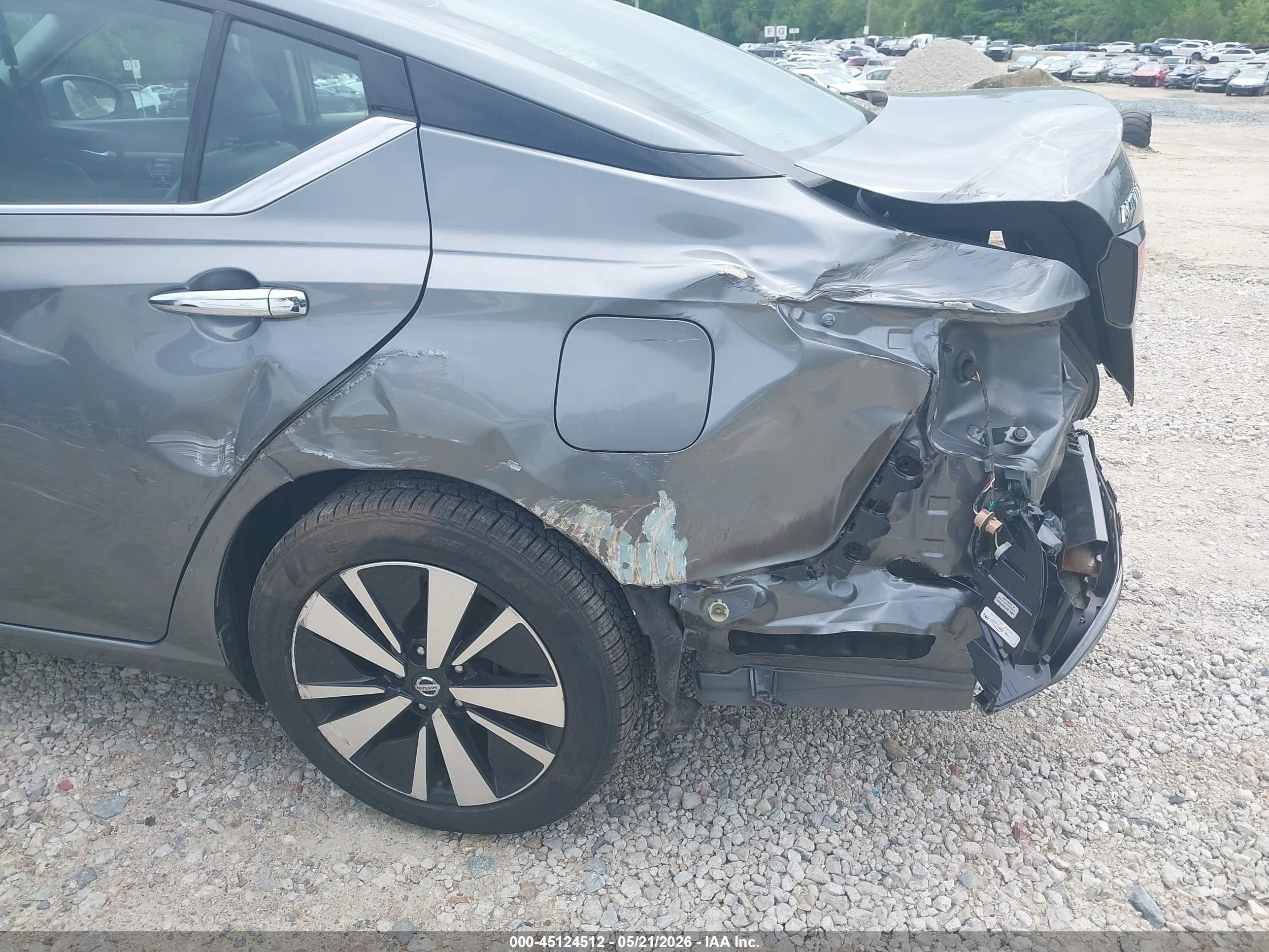 2020 Nissan Altima Sl Fwd Gray vin: 1N4BL4EV3LC158949