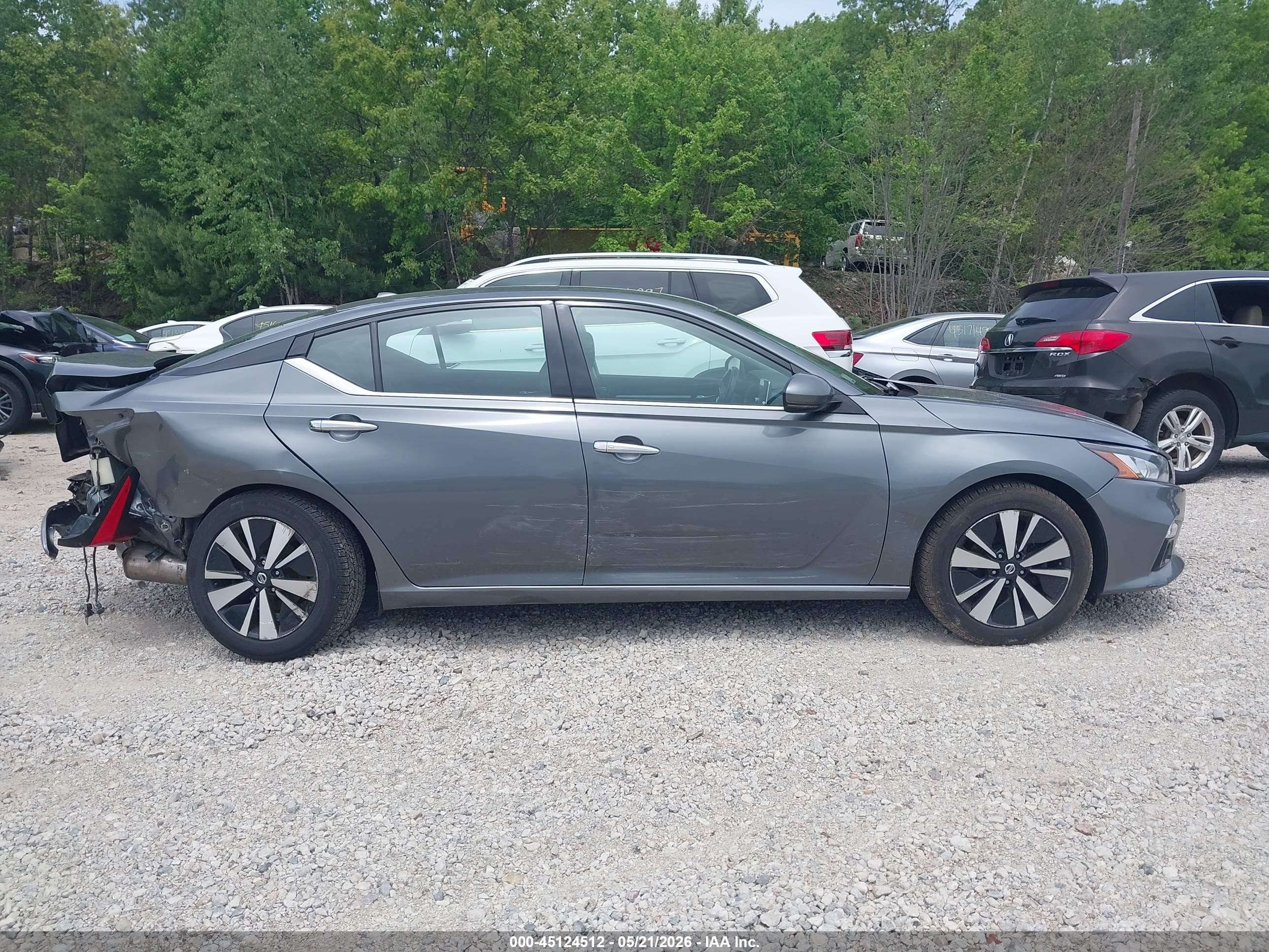 2020 Nissan Altima Sl Fwd Gray vin: 1N4BL4EV3LC158949