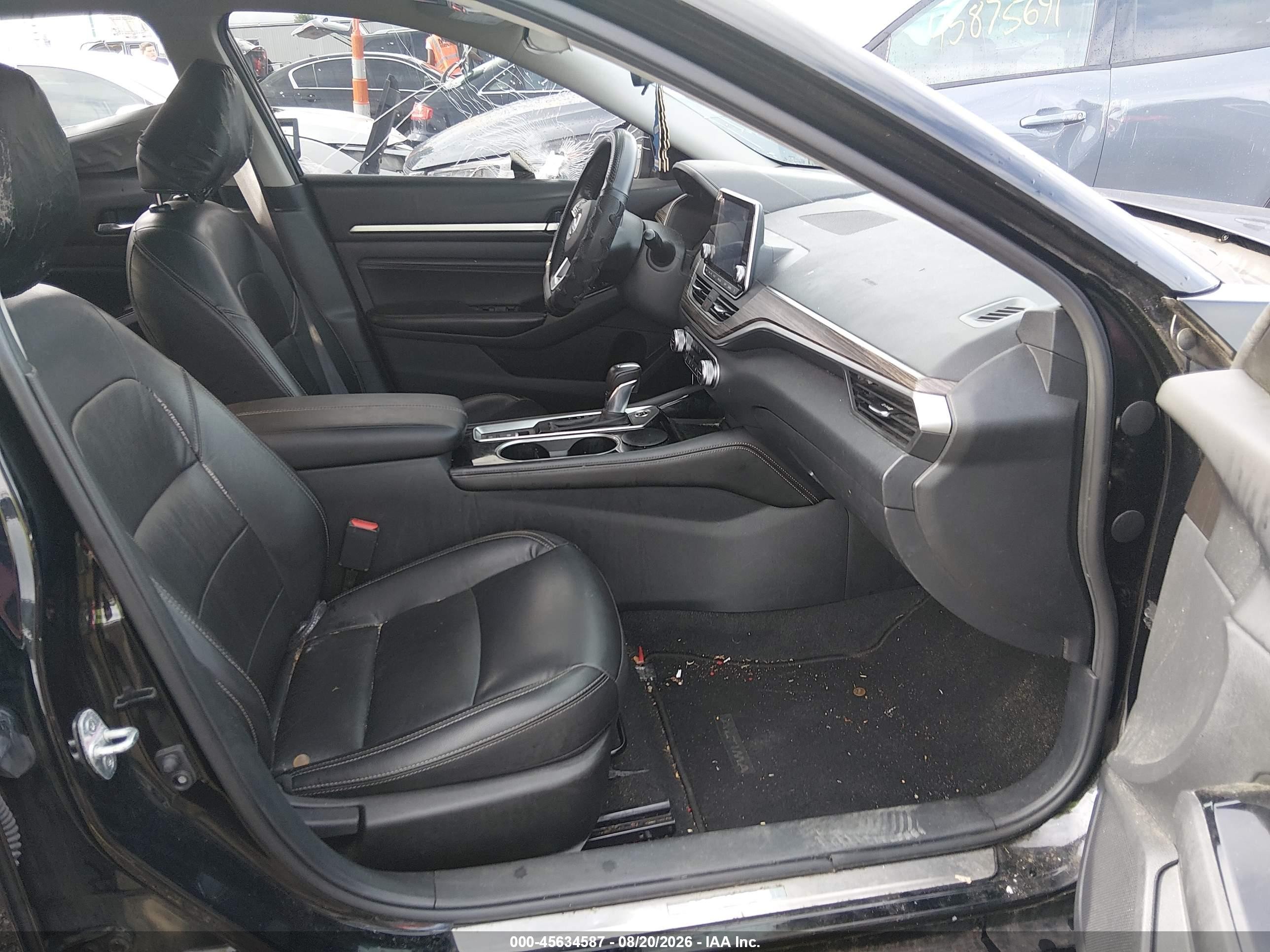 2022 Nissan Altima Sl Fwd Black vin: 1N4BL4EV4NN410070