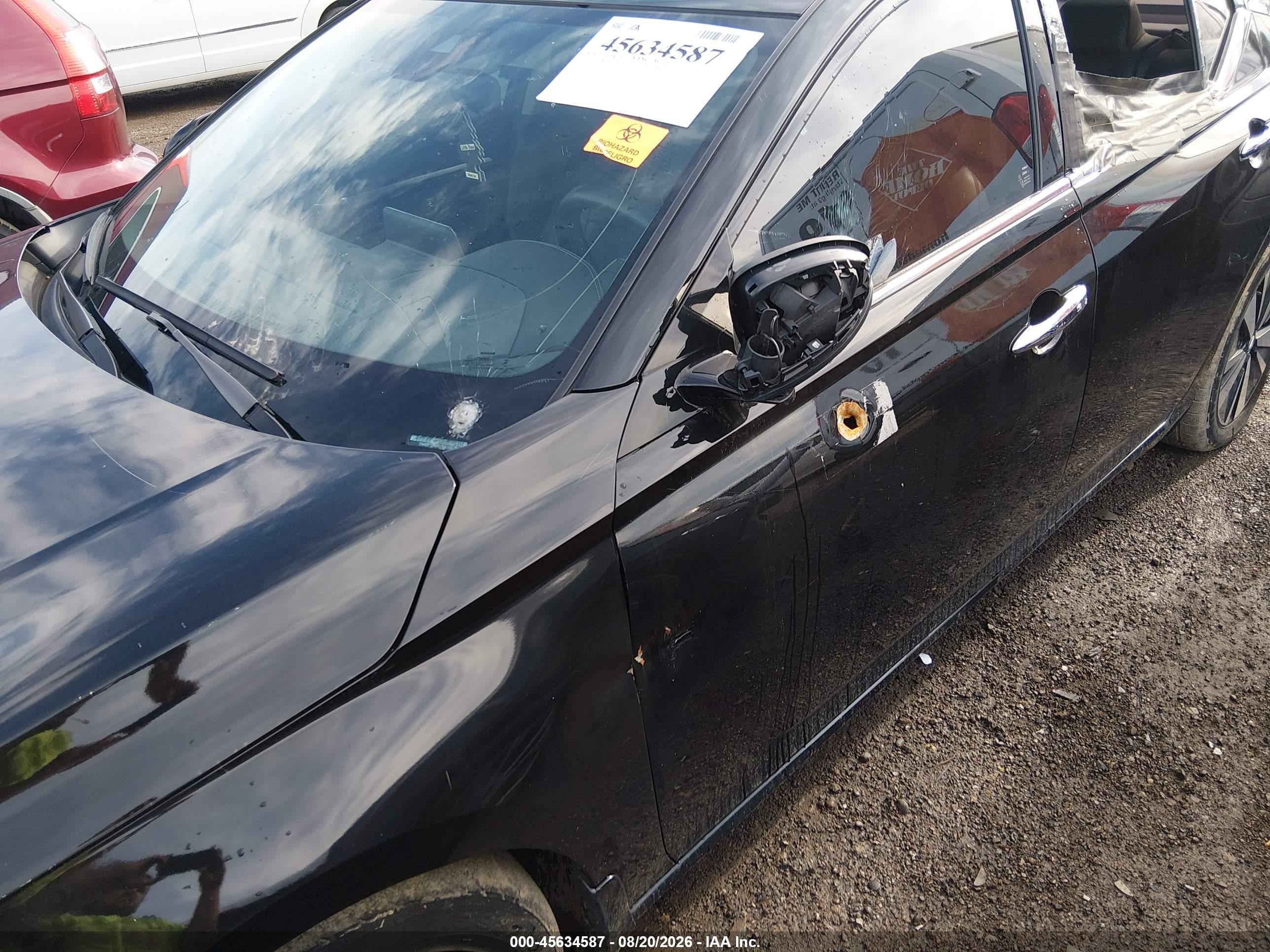 2022 Nissan Altima Sl Fwd Black vin: 1N4BL4EV4NN410070