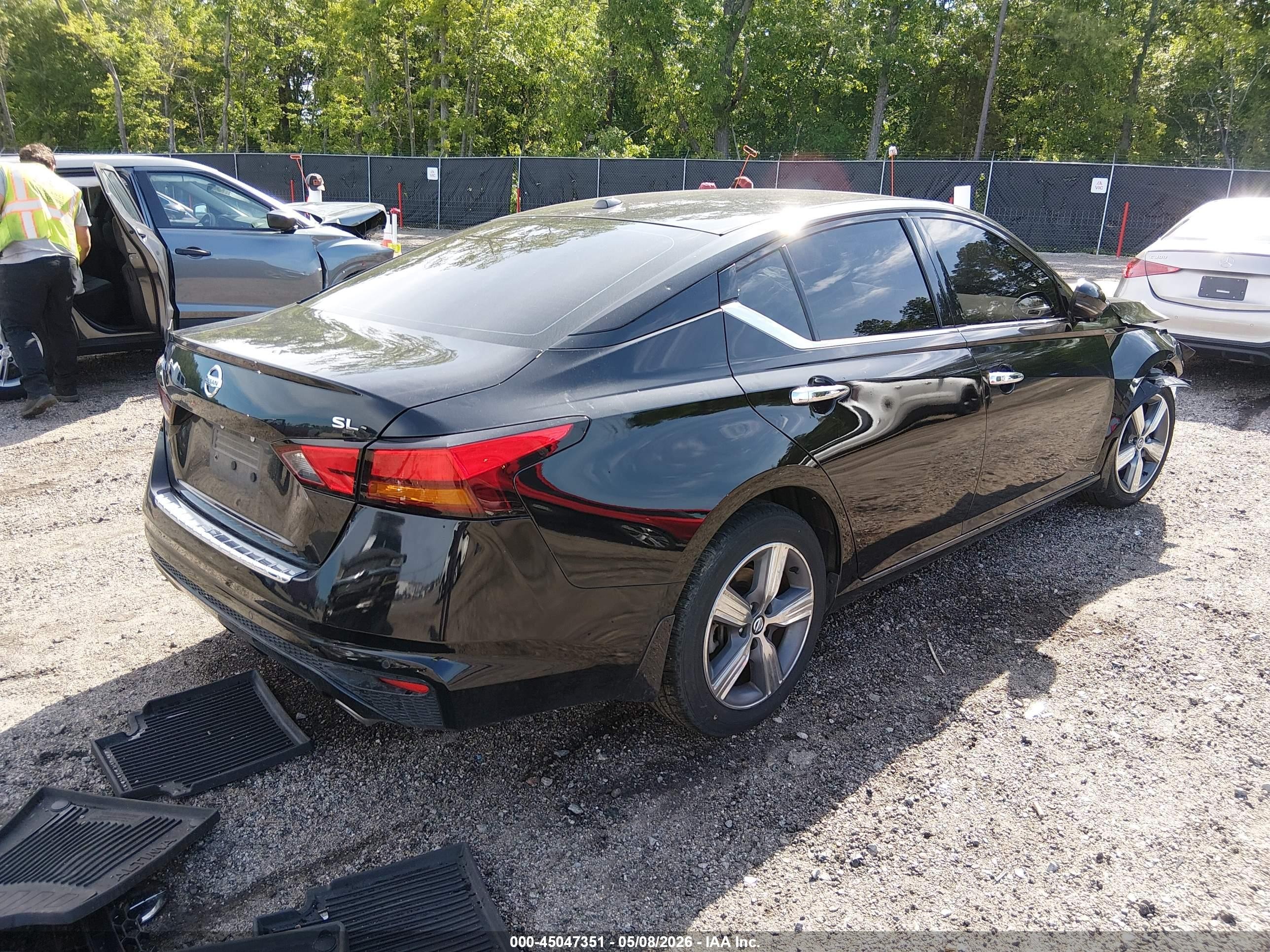 2019 Nissan Altima 2.5 Sl Black vin: 1N4BL4EV5KC123716