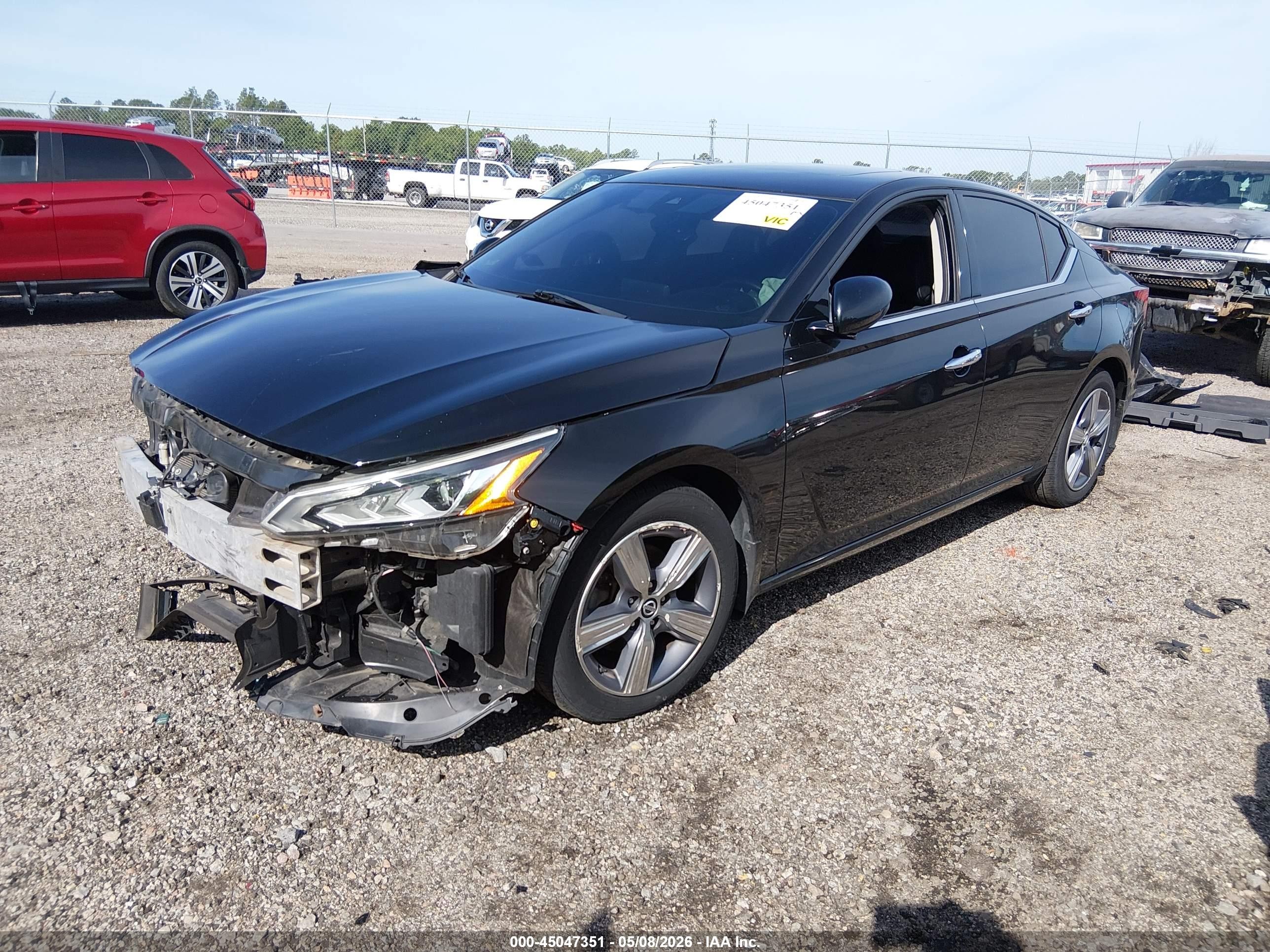 2019 Nissan Altima 2.5 Sl Black vin: 1N4BL4EV5KC123716