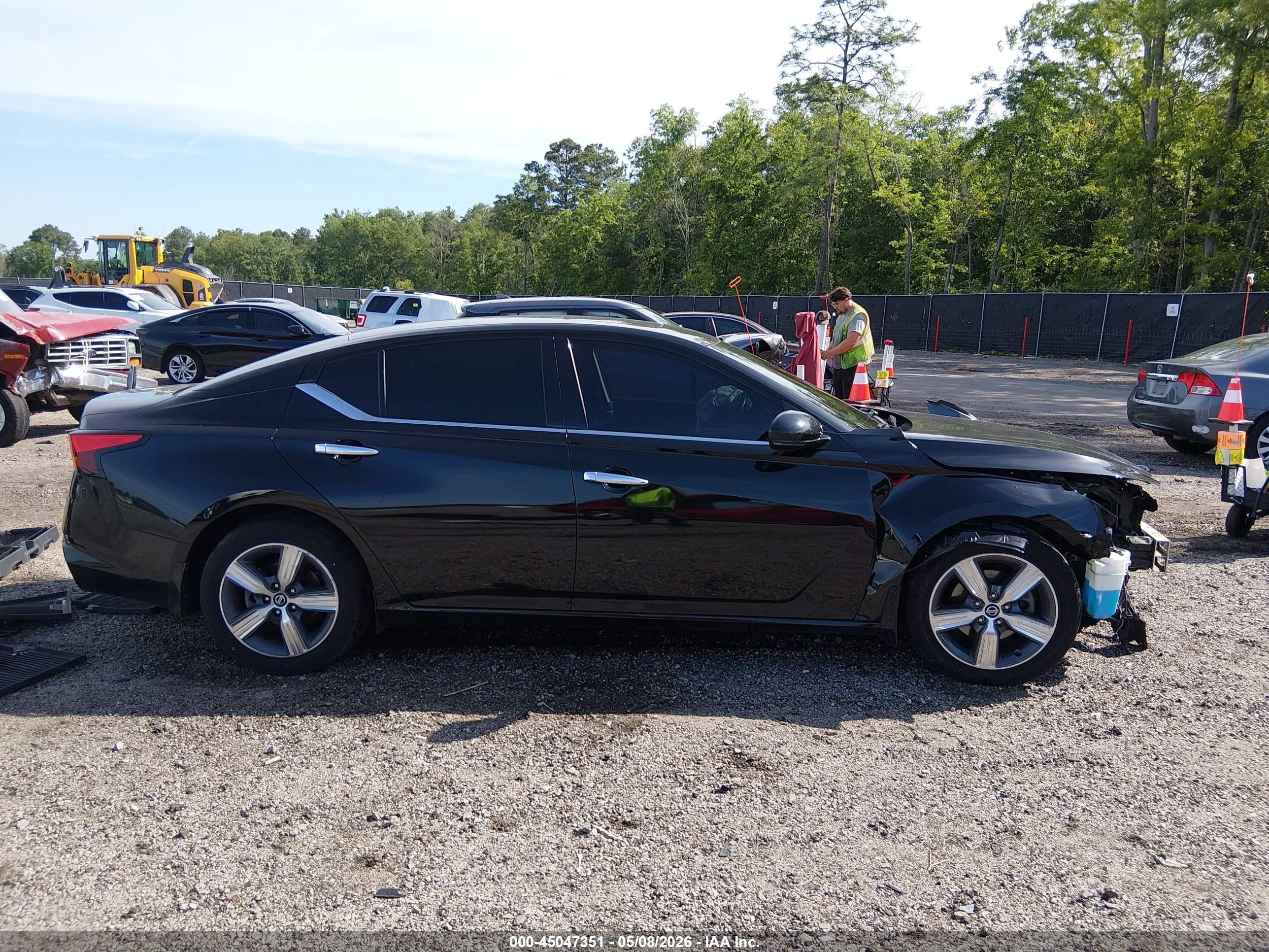 2019 Nissan Altima 2.5 Sl Black vin: 1N4BL4EV5KC123716