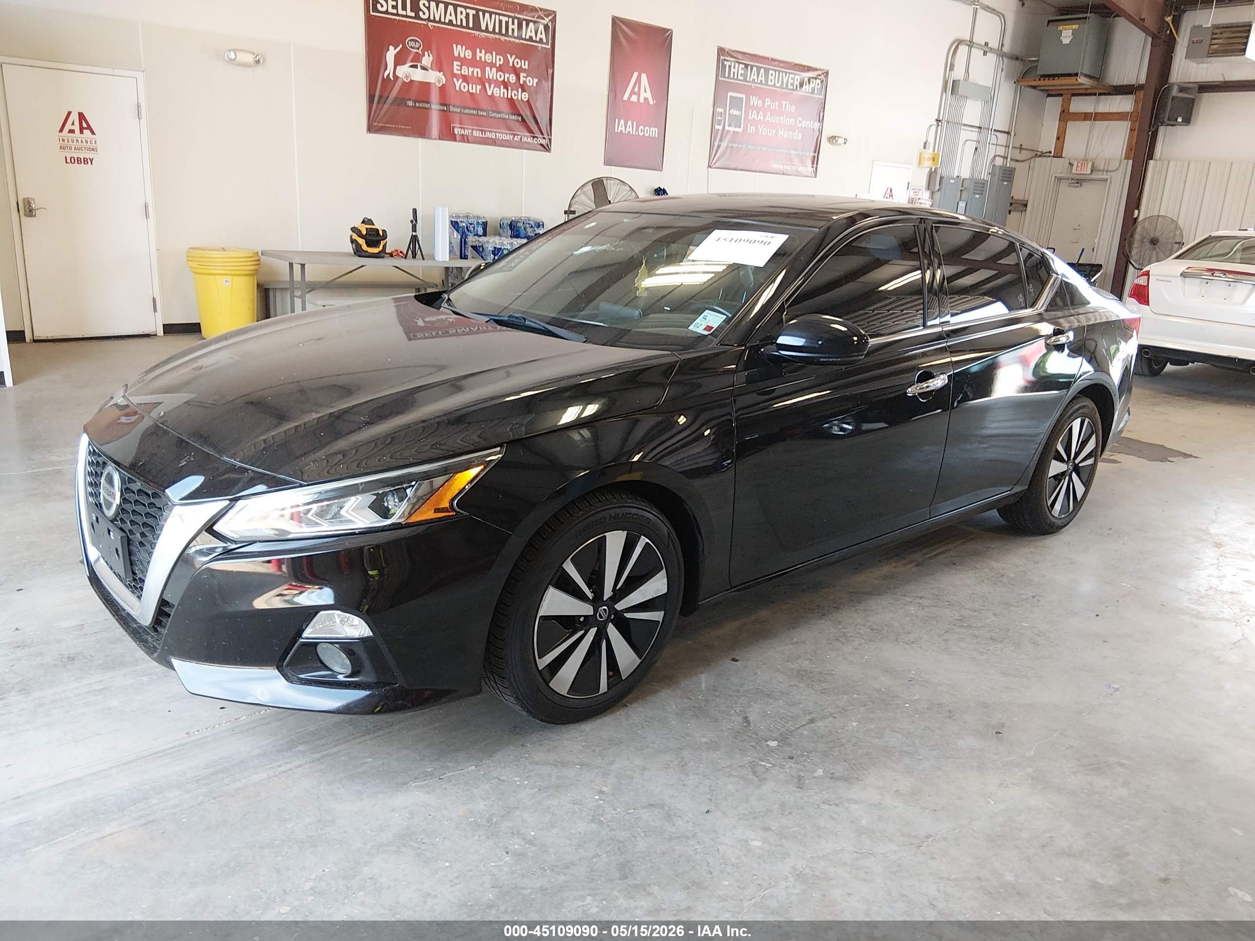 2020 Nissan Altima Sl Fwd Черный vin: 1N4BL4EV5LC160380