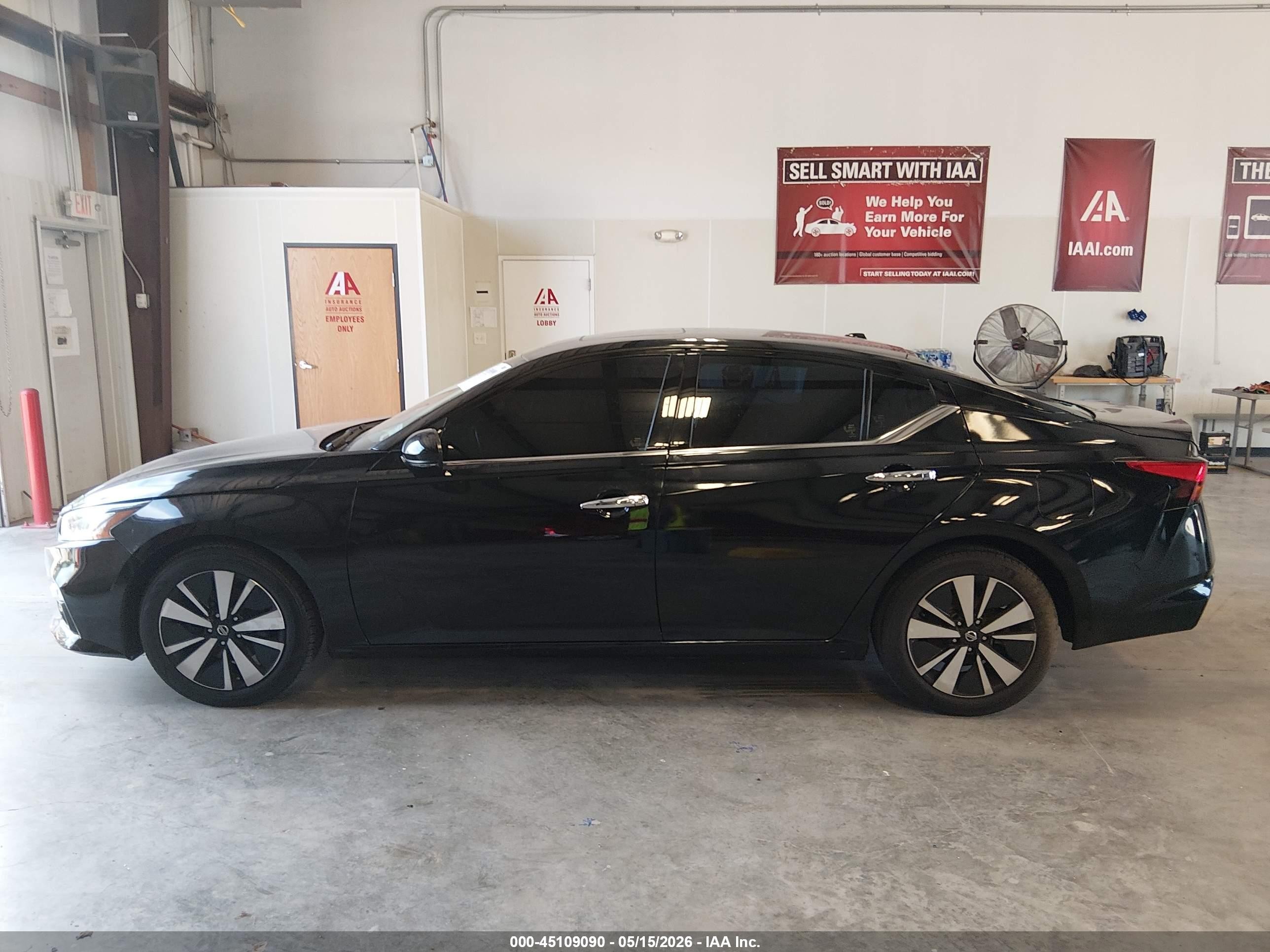 2020 Nissan Altima Sl Fwd Черный vin: 1N4BL4EV5LC160380