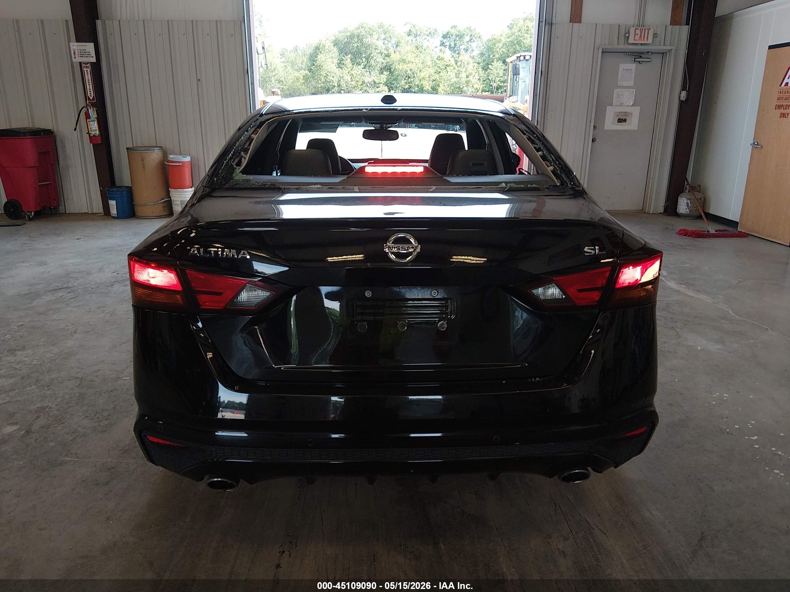 2020 Nissan Altima Sl Fwd Черный vin: 1N4BL4EV5LC160380