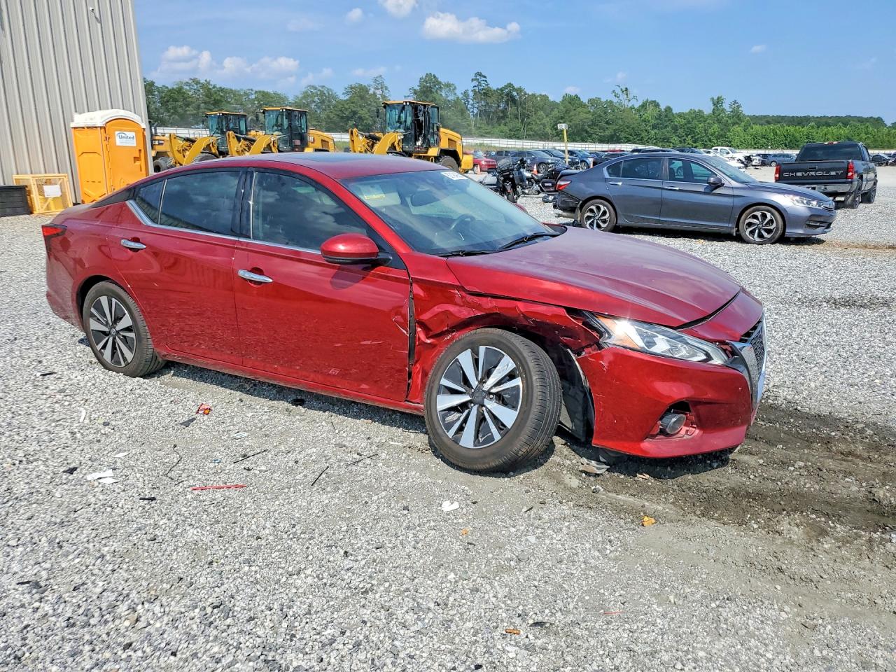 2019 Nissan Altima Red vin: 1N4BL4EV7KC113849