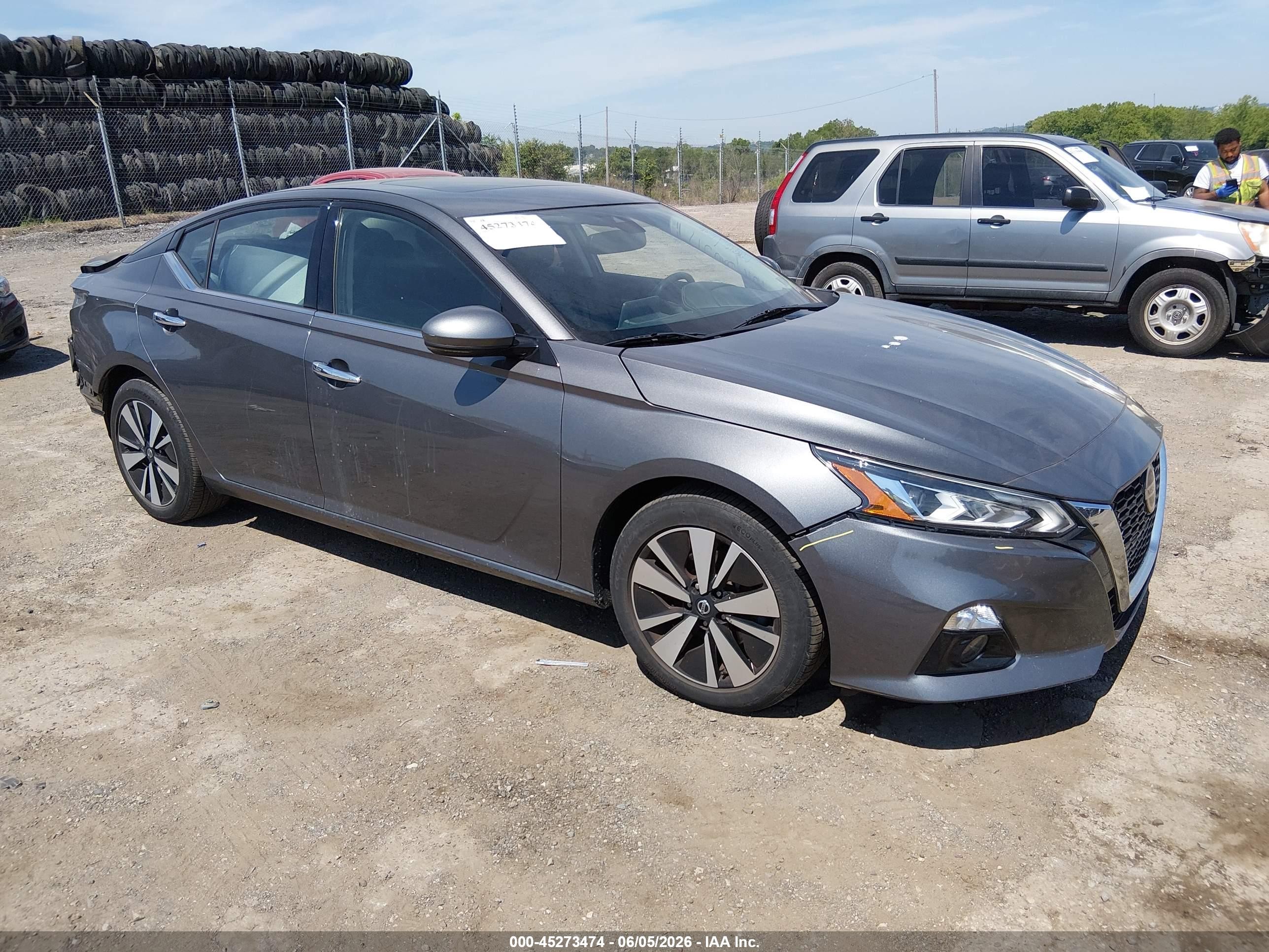 2019 Nissan Altima 2.5 Sl Серый vin: 1N4BL4EV7KN314350