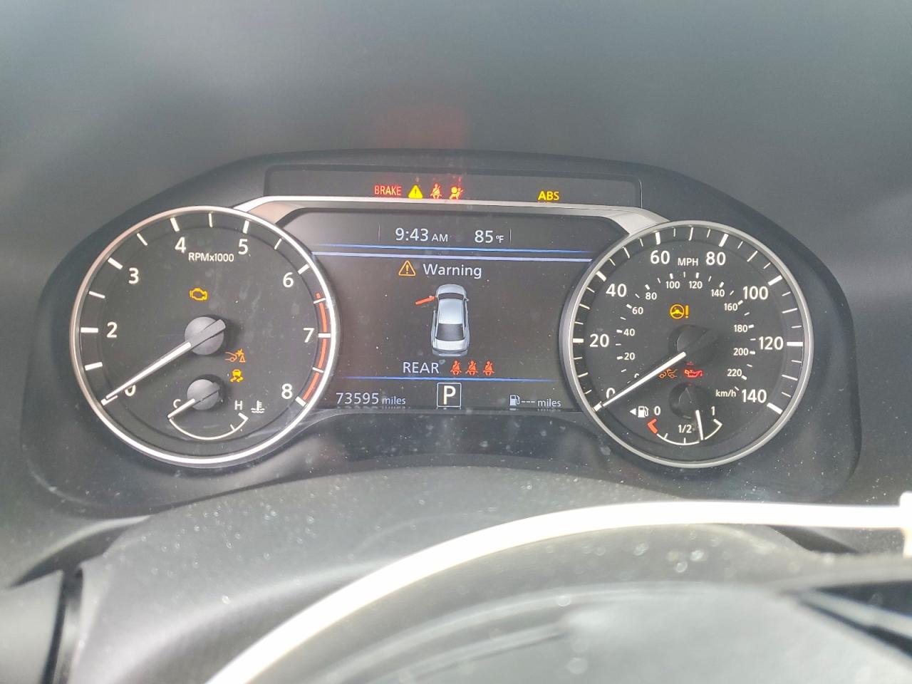 2023 Nissan Altima Sl Gray vin: 1N4BL4EV7PN396880