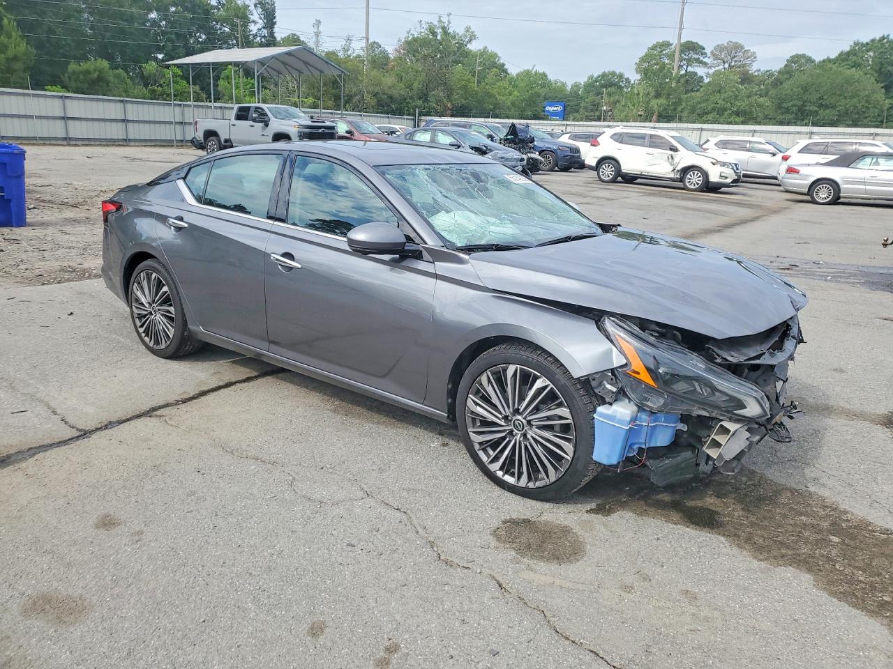 2023 Nissan Altima Sl Gray vin: 1N4BL4EV7PN396880