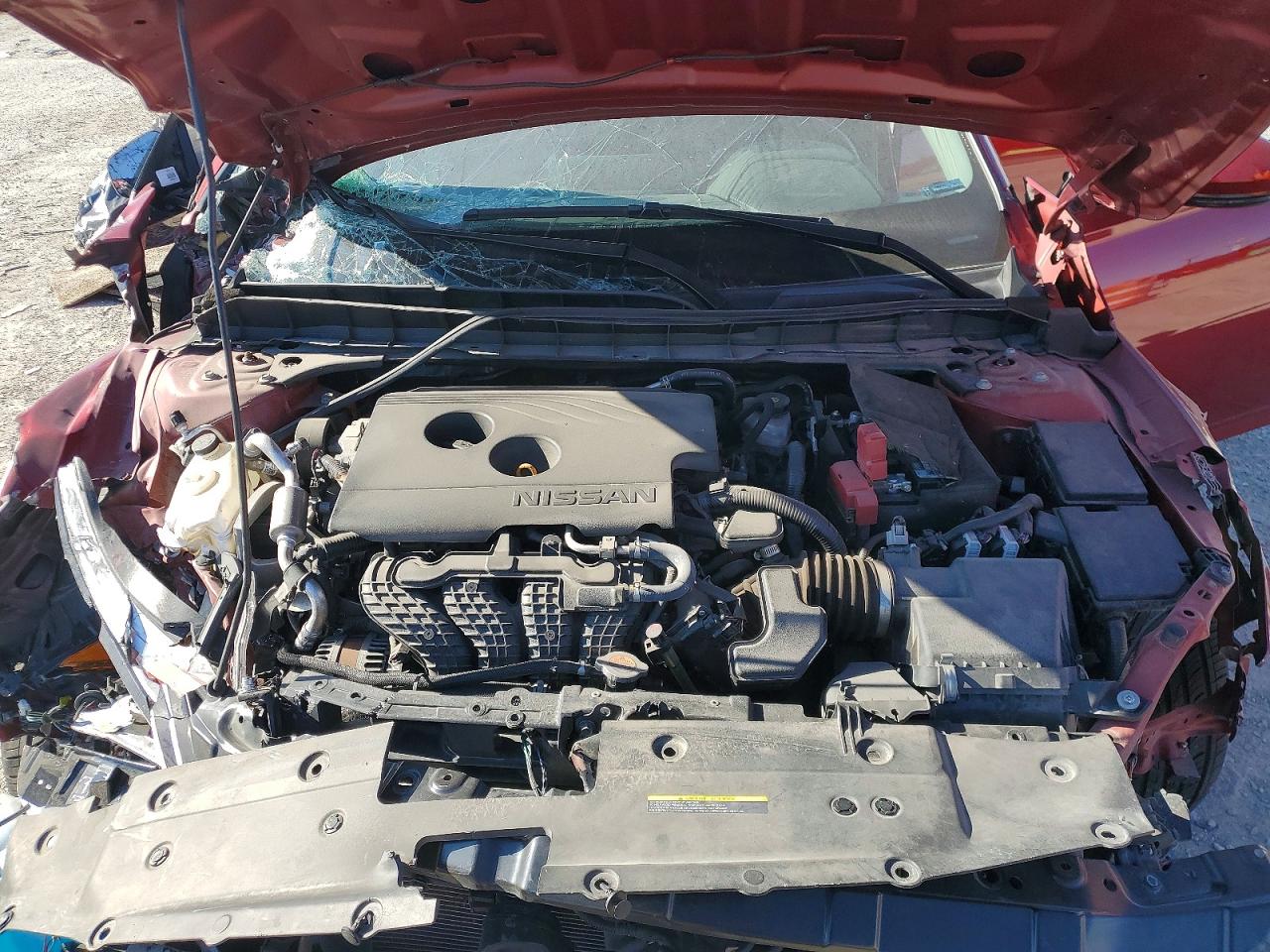 2019 Nissan Altima 2.5 Sl Red vin: 1N4BL4EV8KC136217