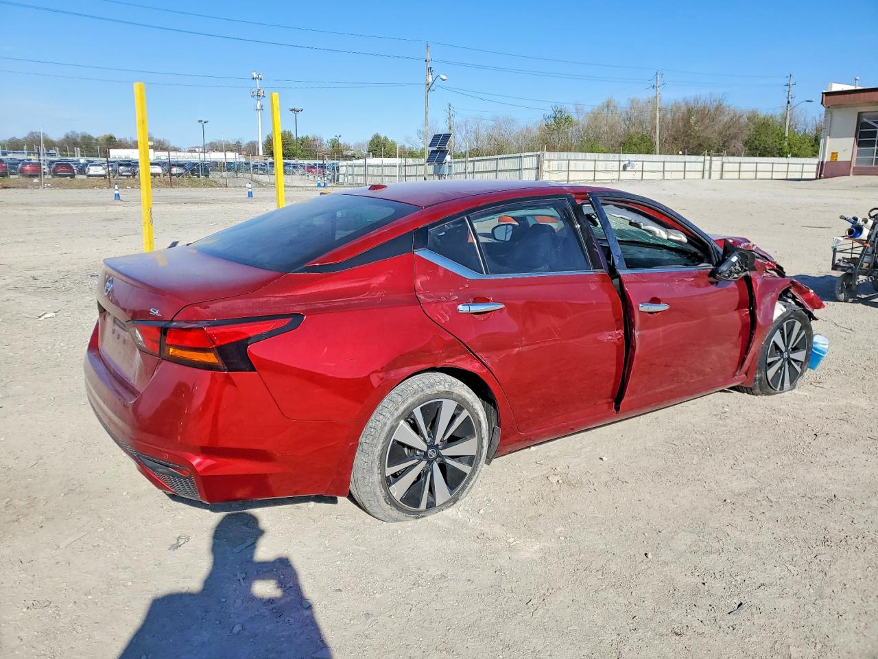 2019 Nissan Altima 2.5 Sl Red vin: 1N4BL4EV8KC136217
